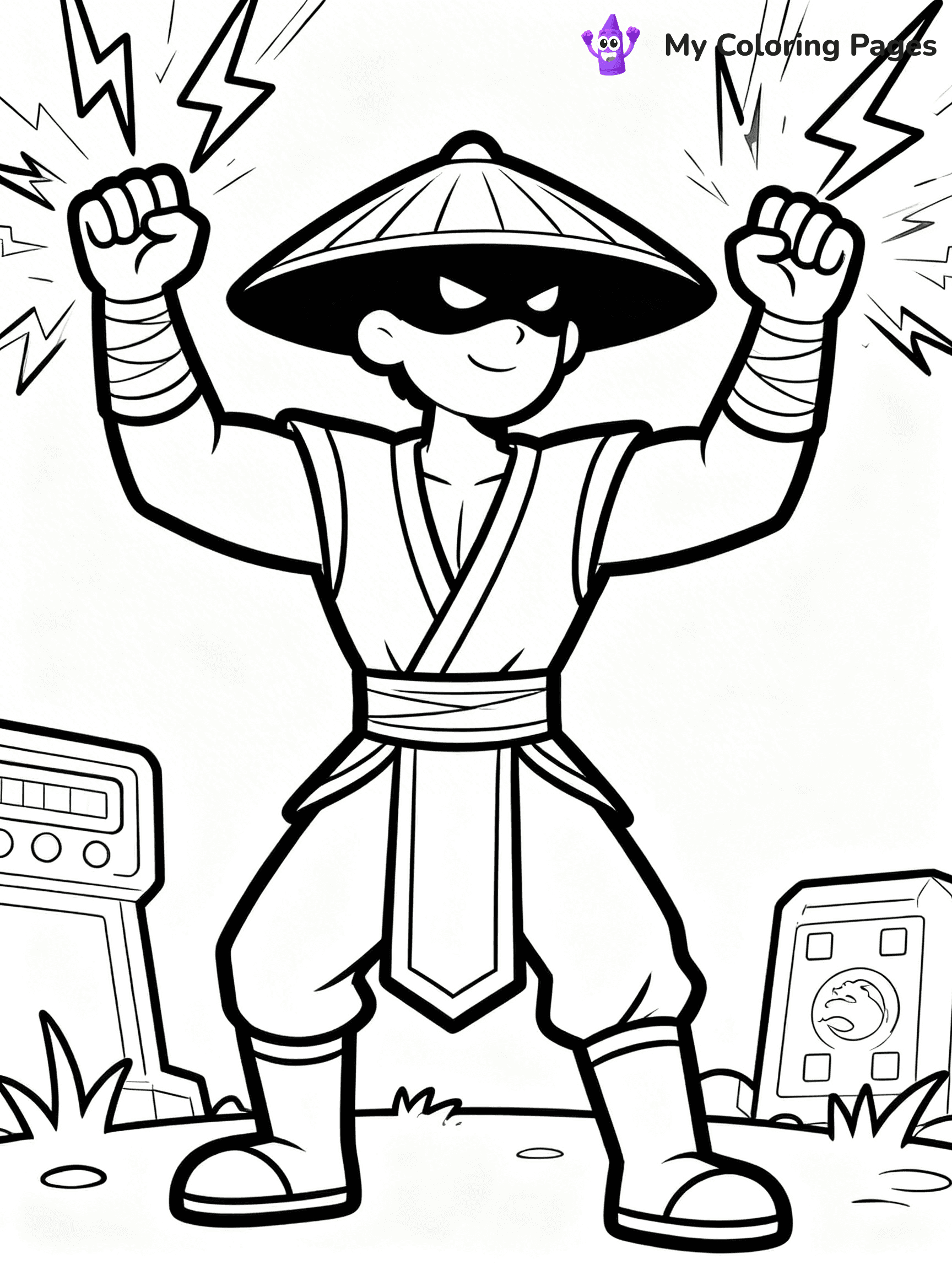 Mortal Kombat Coloring Pages - 10