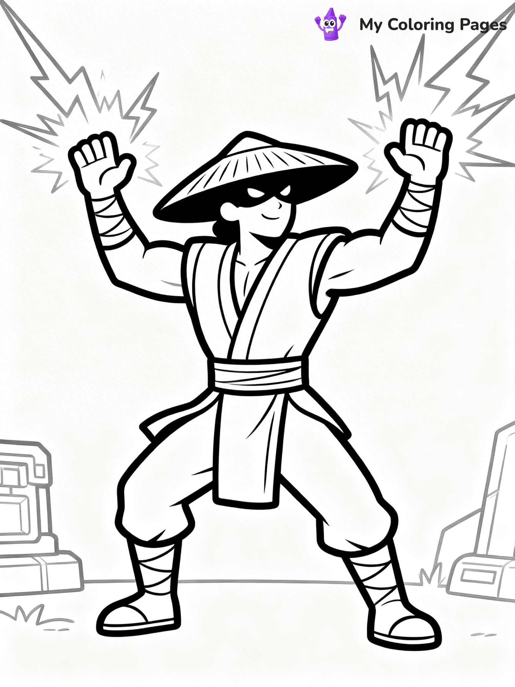 Mortal Kombat Coloring Pages - 9