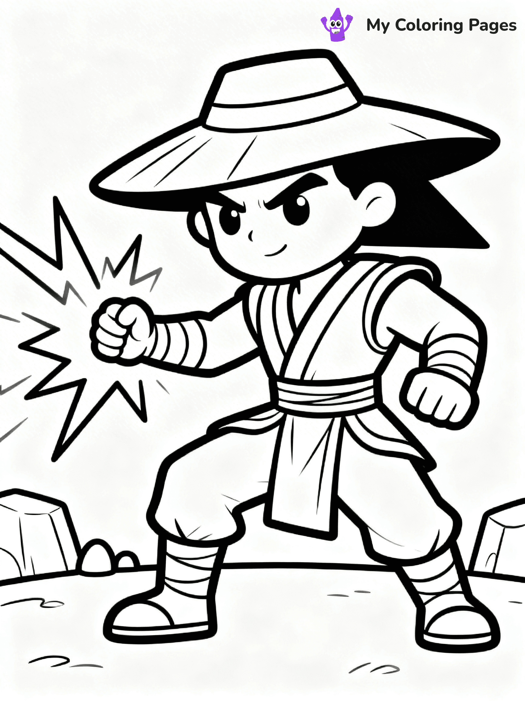 Mortal Kombat Coloring Pages - 8