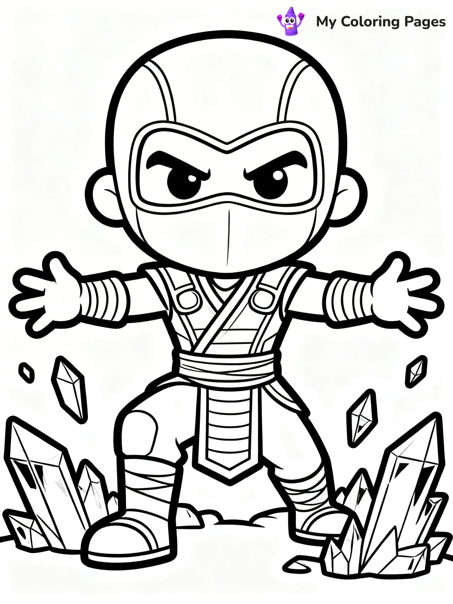 Mortal Kombat Coloring Pages - 6