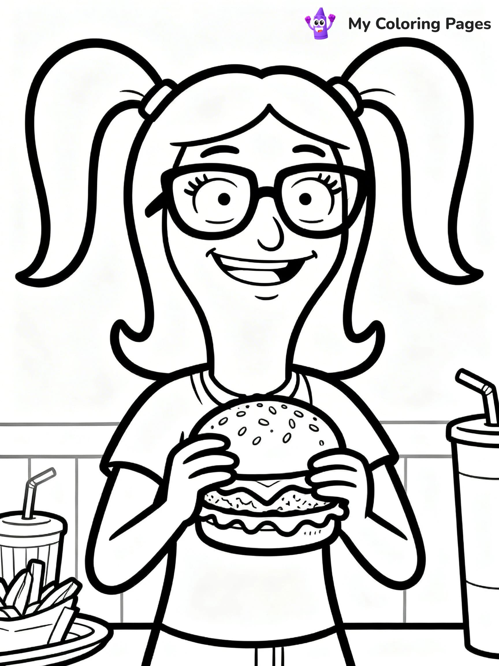 Bob's Burgers Coloring Pages - 23