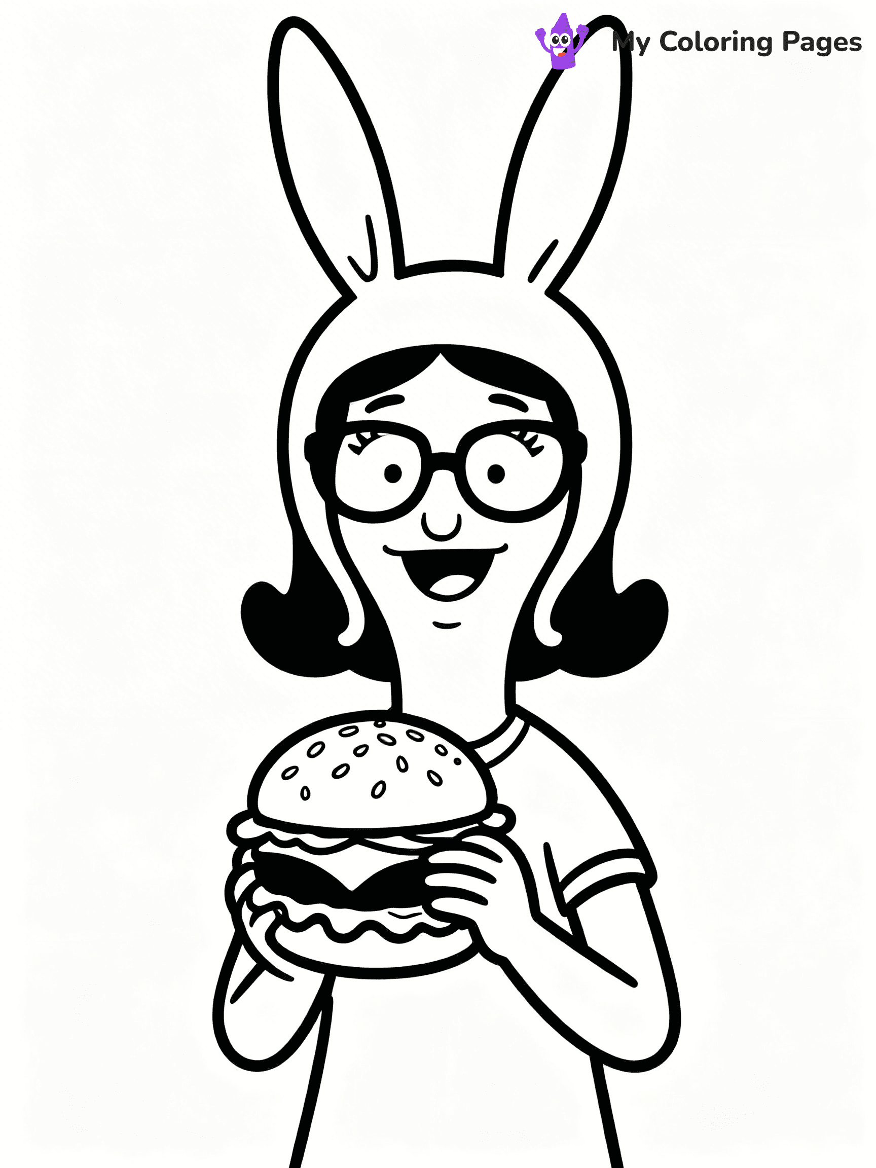 Bob's Burgers Coloring Pages - 22