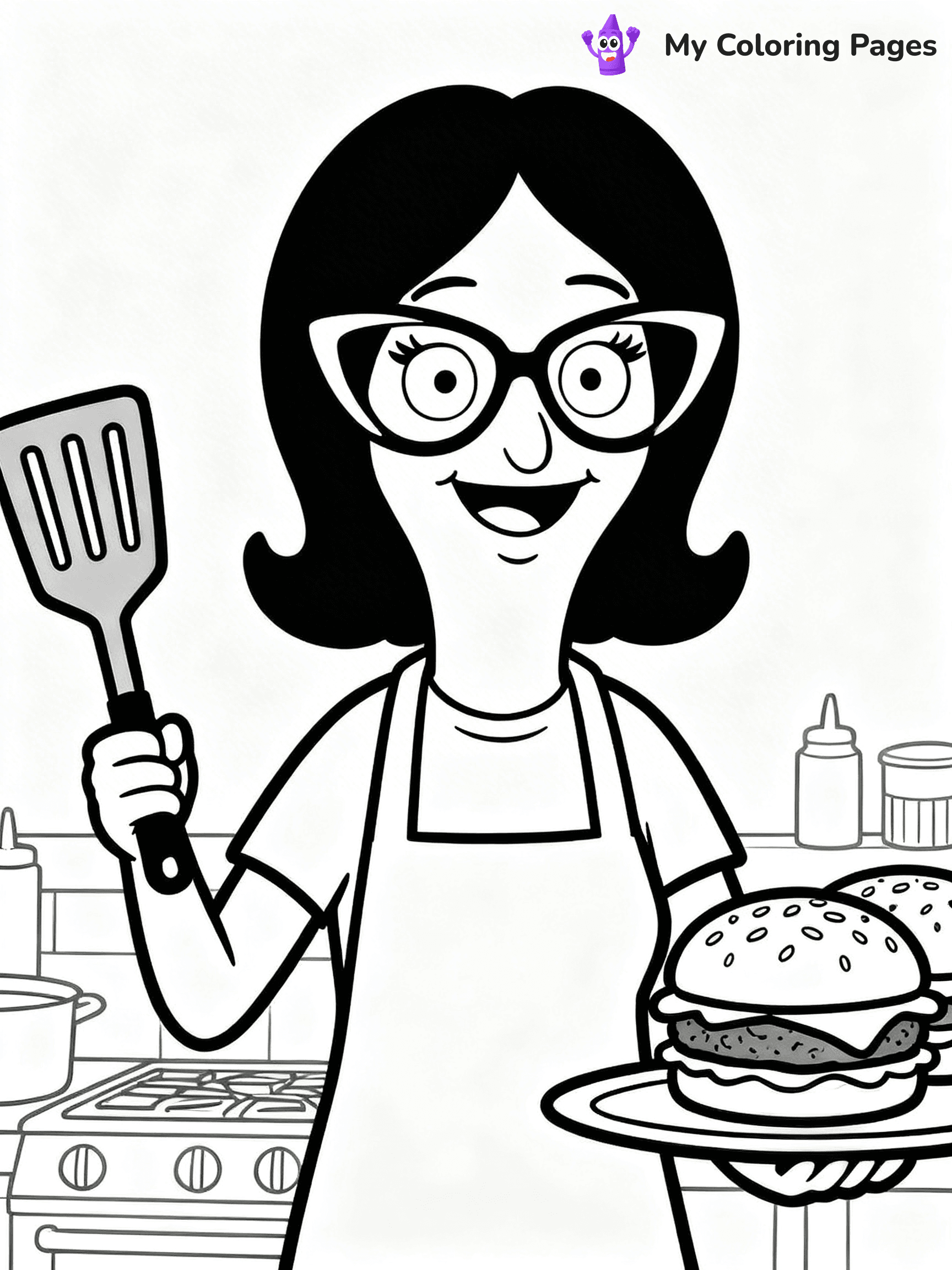 Bob's Burgers Coloring Pages - 21
