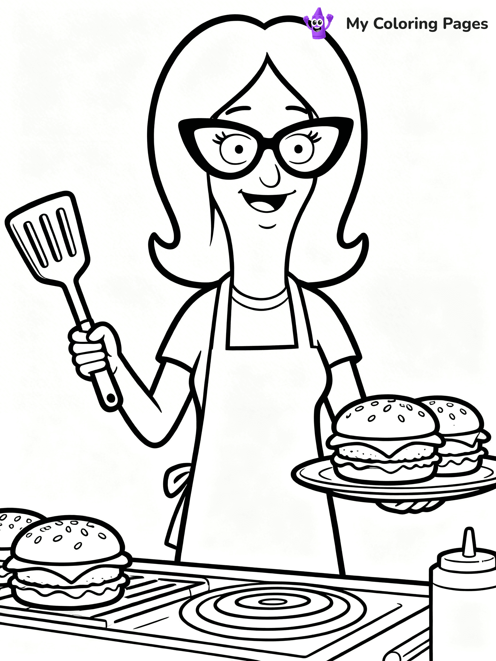Bob's Burgers Coloring Pages - 20