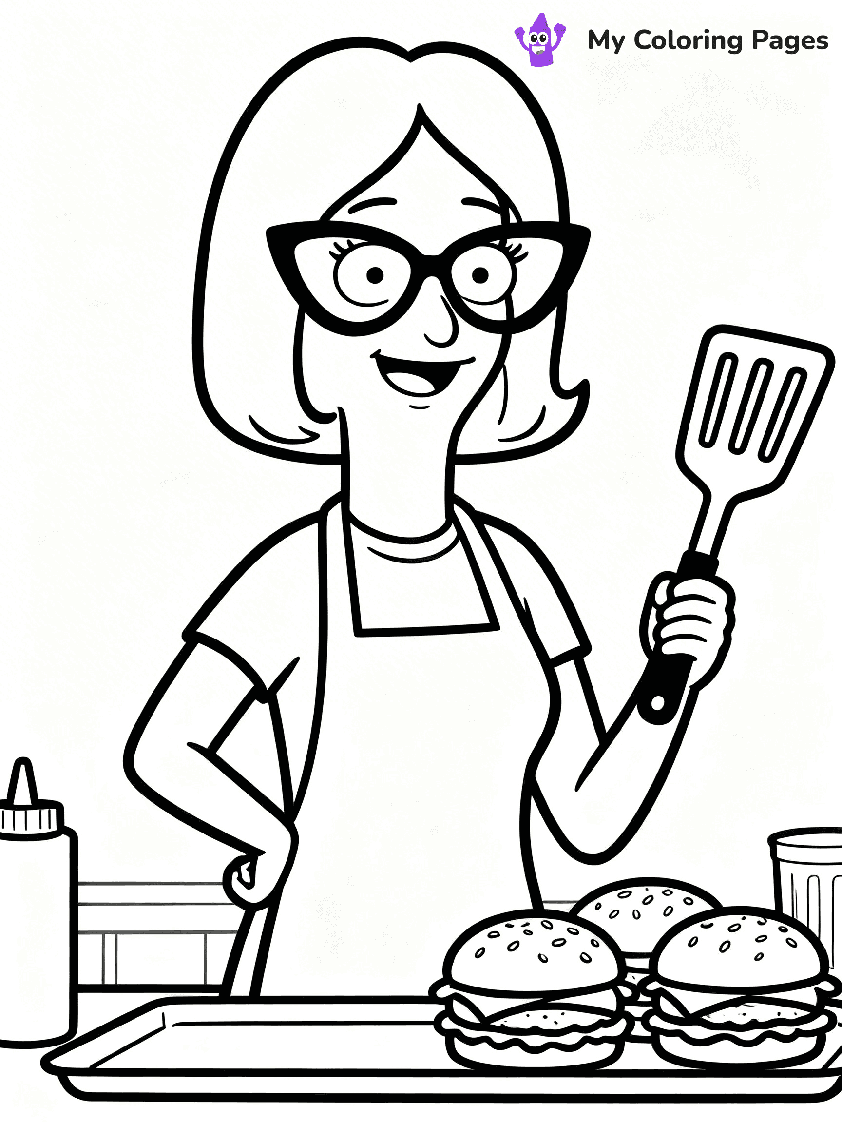 Bob's Burgers Coloring Pages - 19