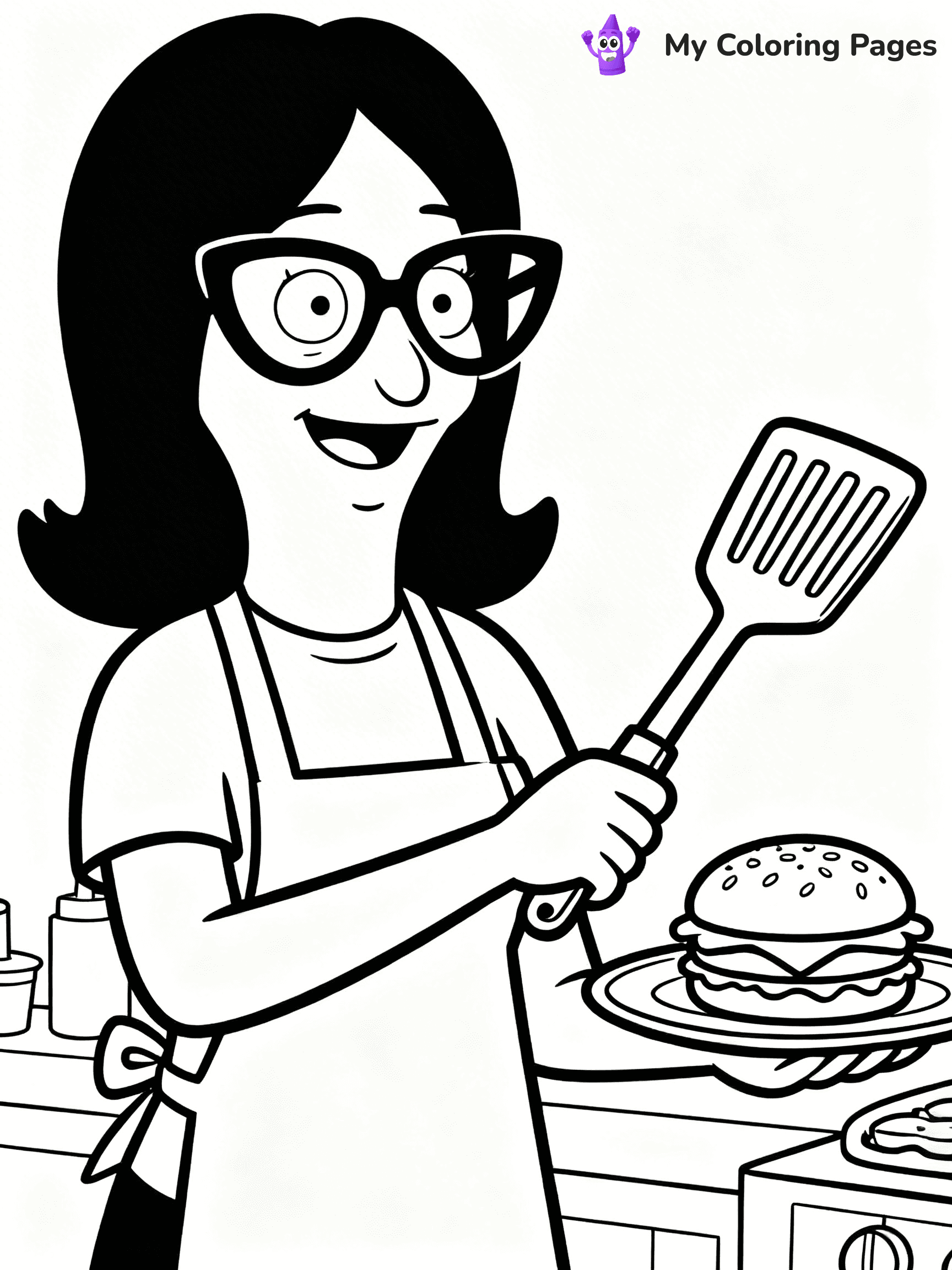 Bob's Burgers Coloring Pages - 18