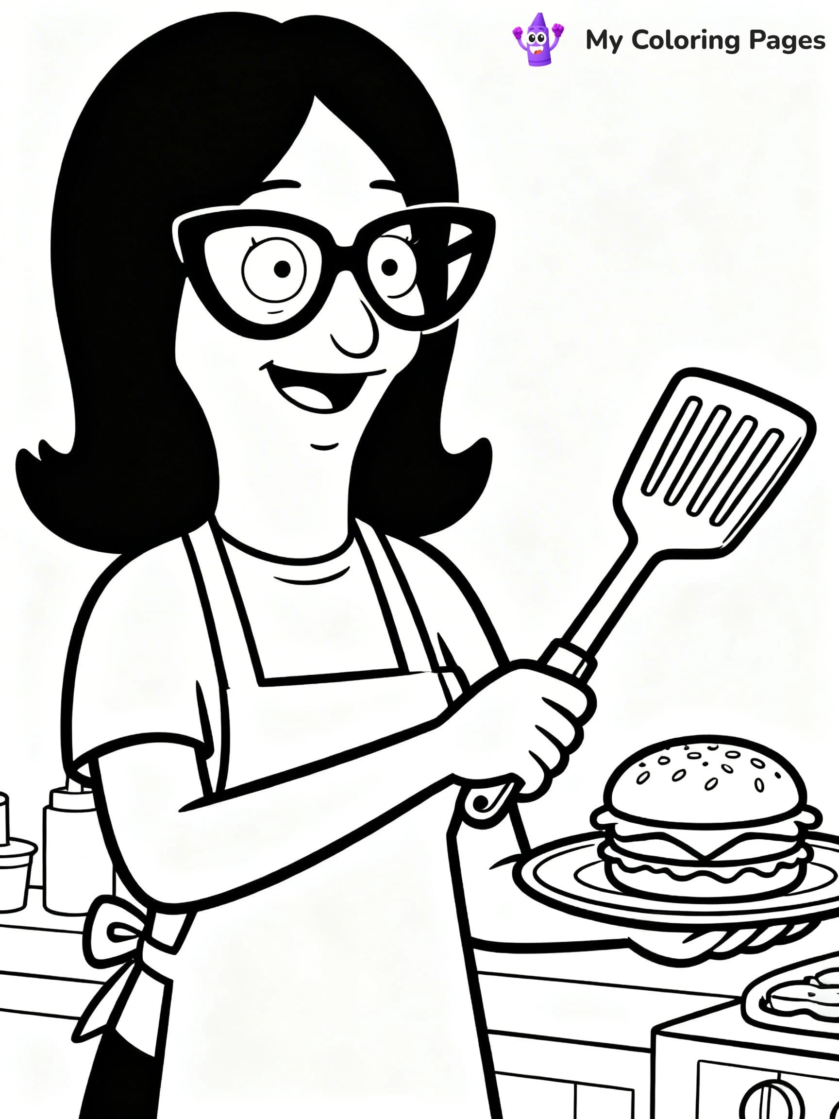 Bob's Burgers Coloring Pages - 18
