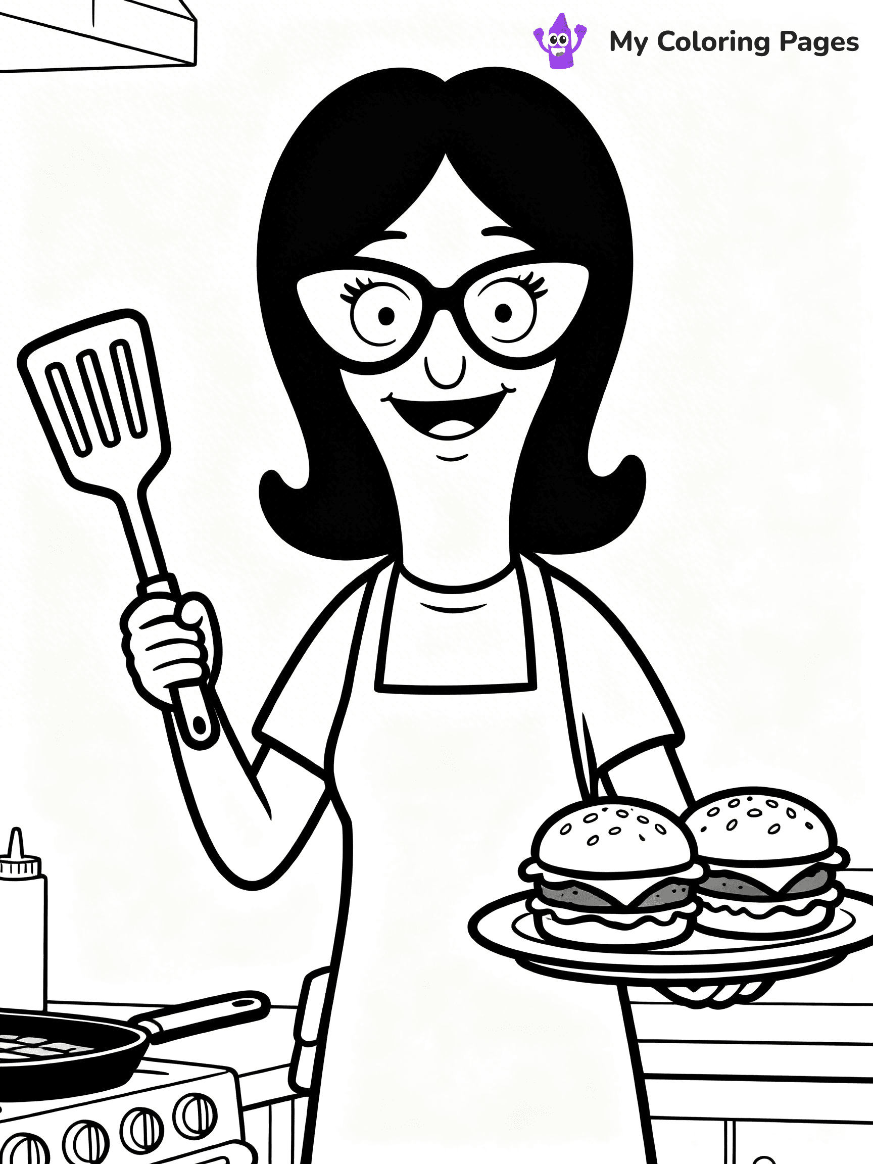 Bob's Burgers Coloring Pages - 17