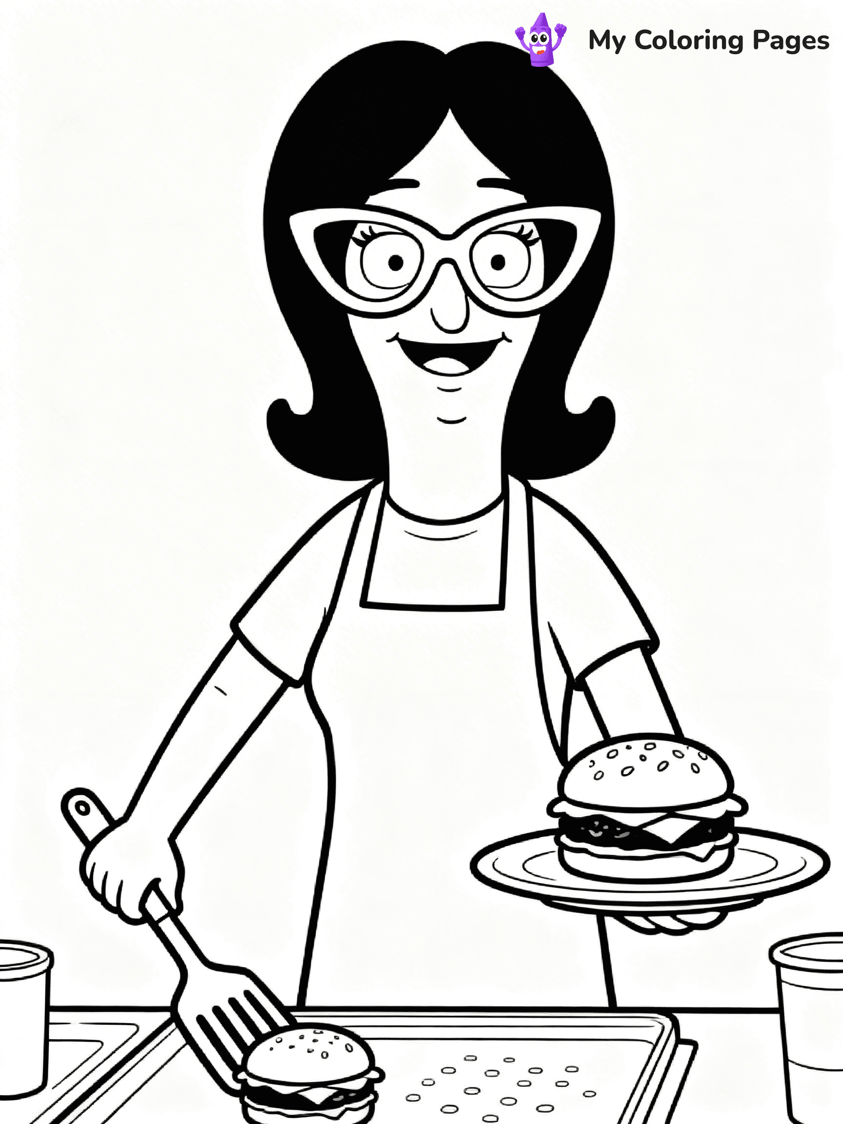 Bob's Burgers Coloring Pages - 16