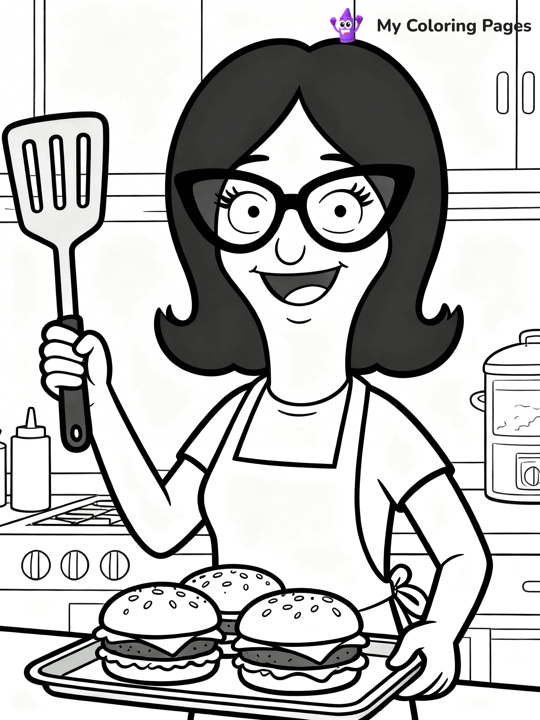 Bob's Burgers Coloring Pages - 15