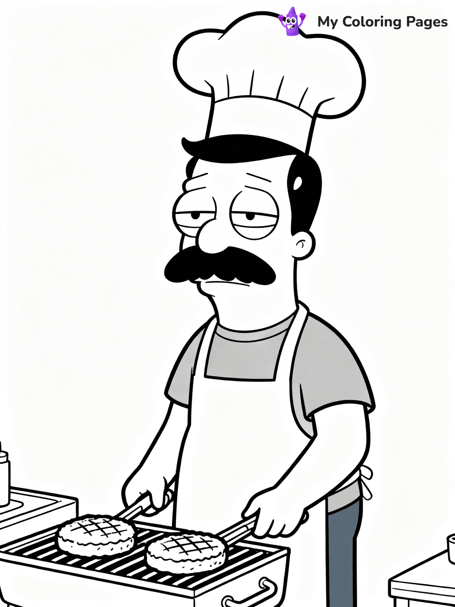 Bob's Burgers Coloring Pages - 13