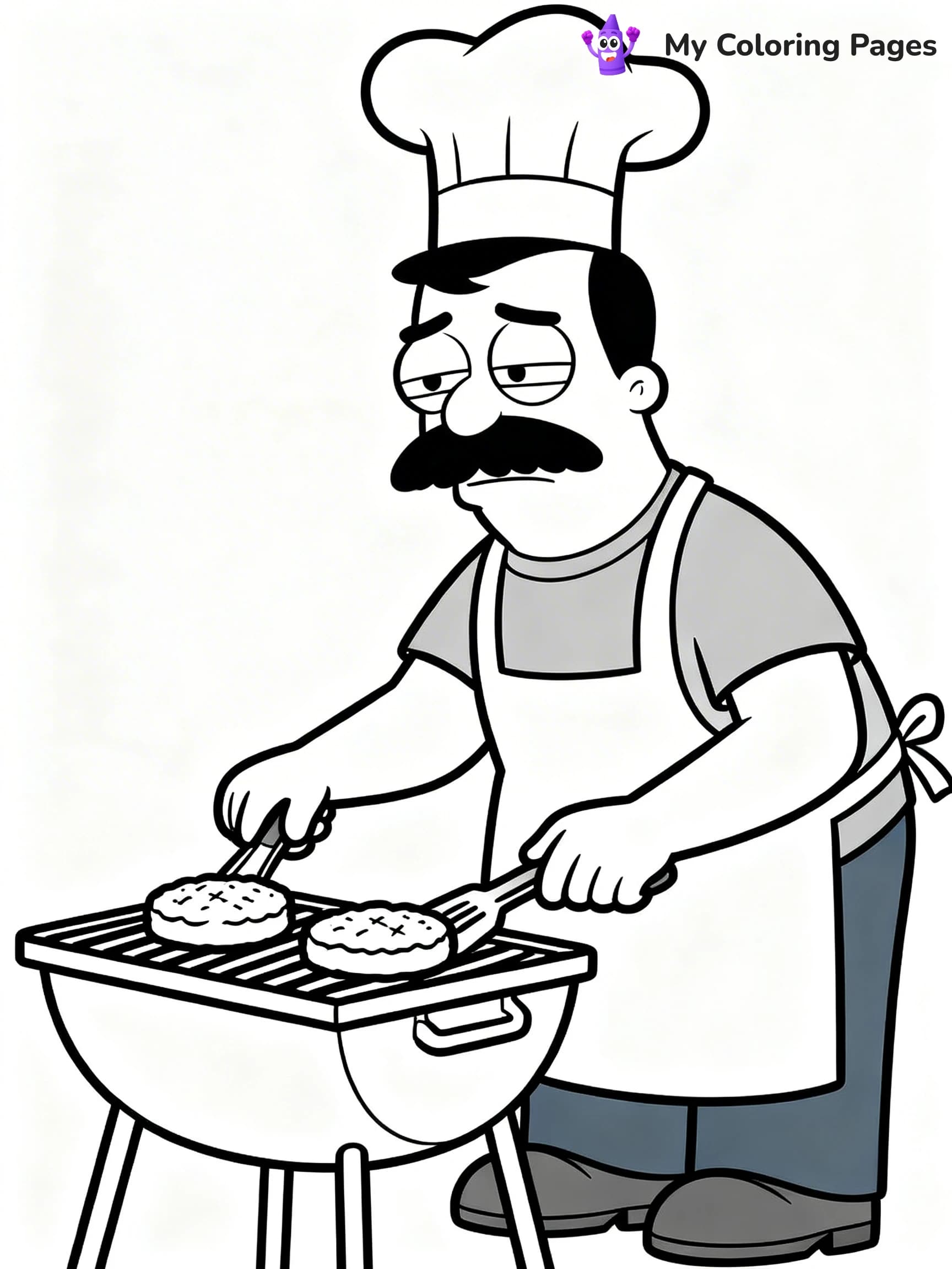 Bob's Burgers Coloring Pages - 12