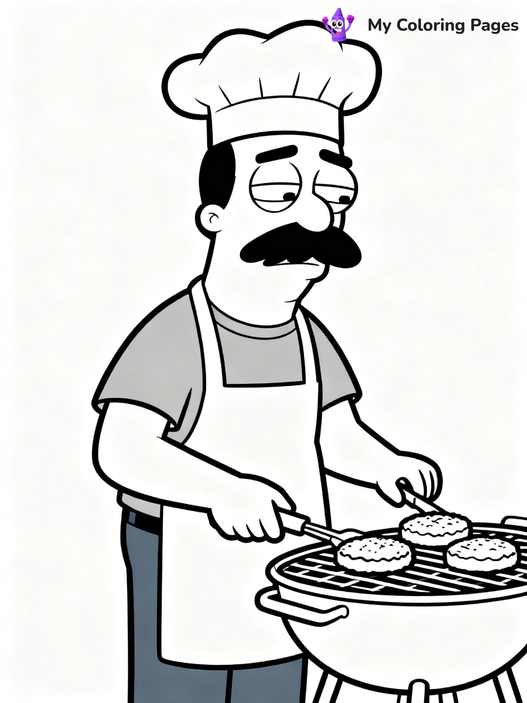 Bob's Burgers Coloring Pages - 11