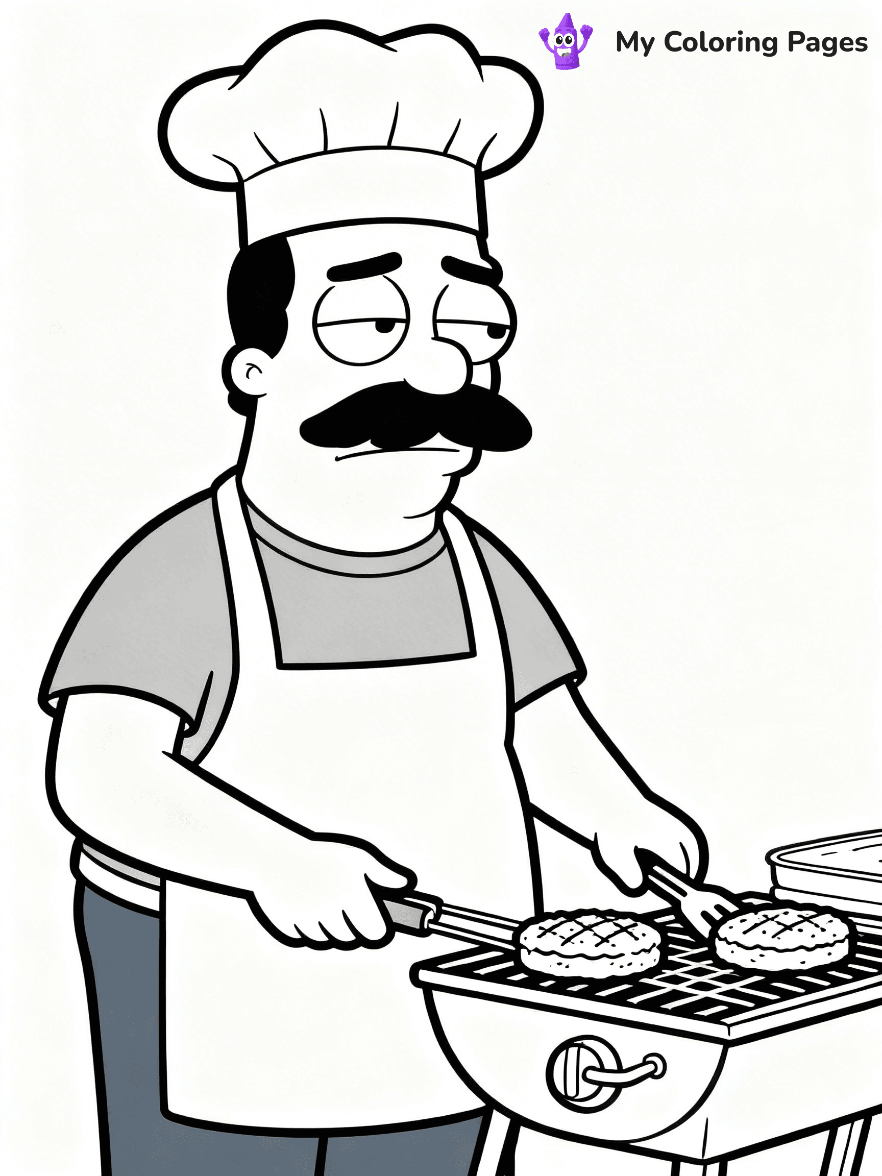 Bob's Burgers Coloring Pages - 10