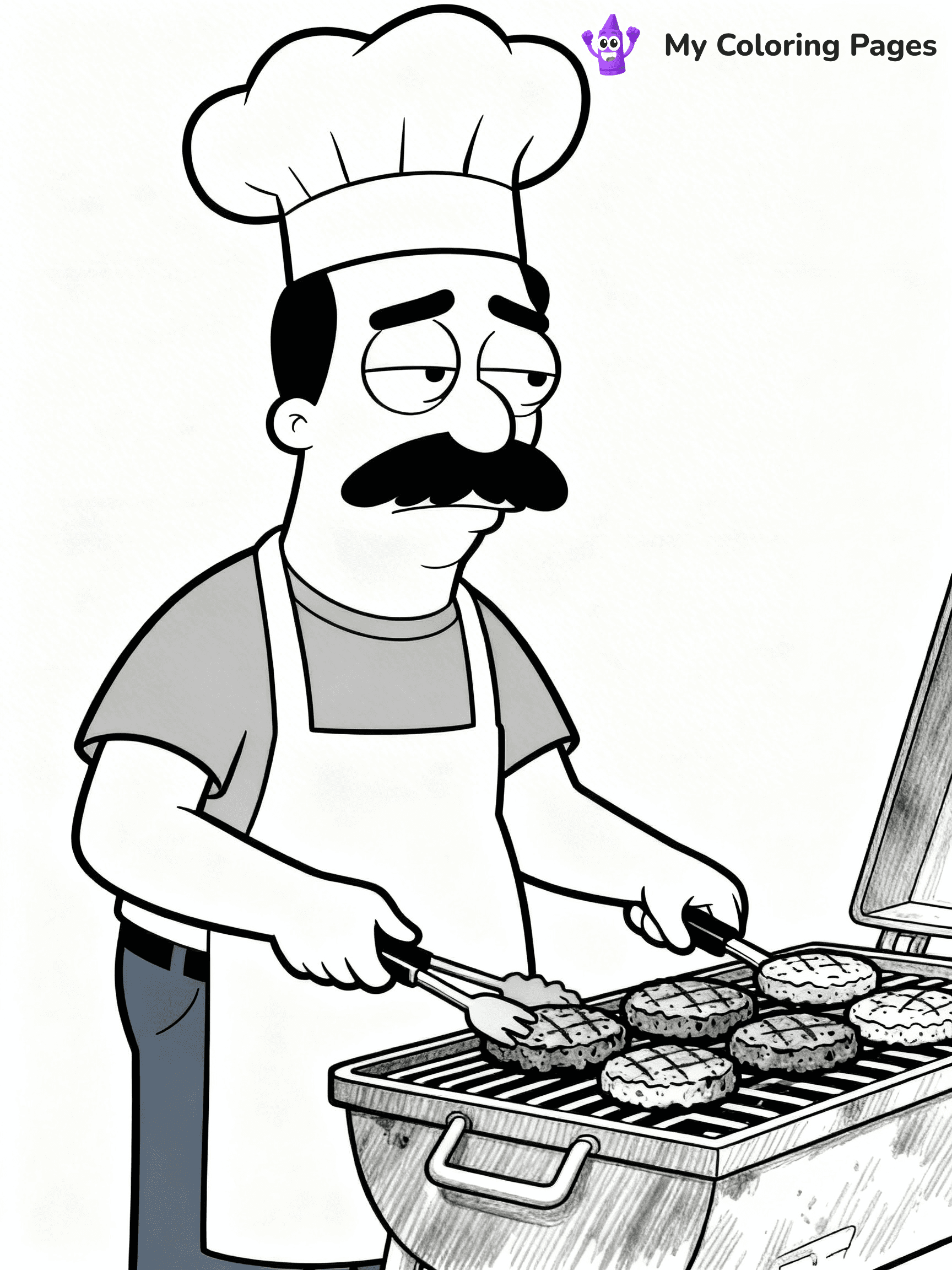 Bob's Burgers Coloring Pages - 8