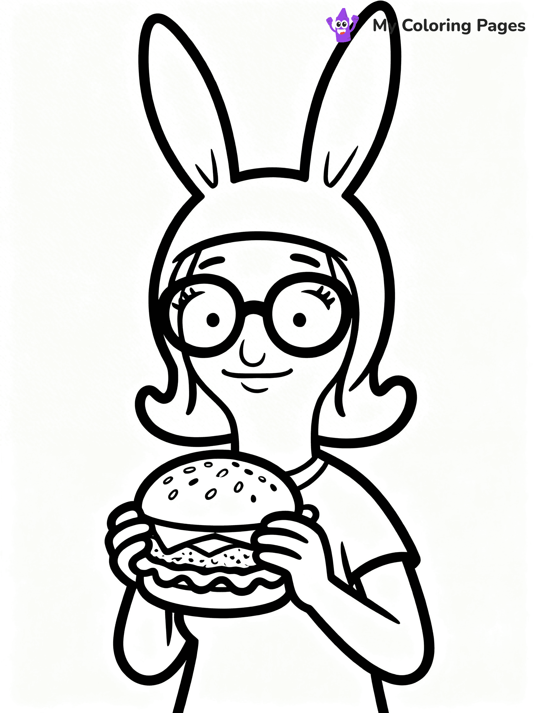 Bob's Burgers Coloring Pages - 7