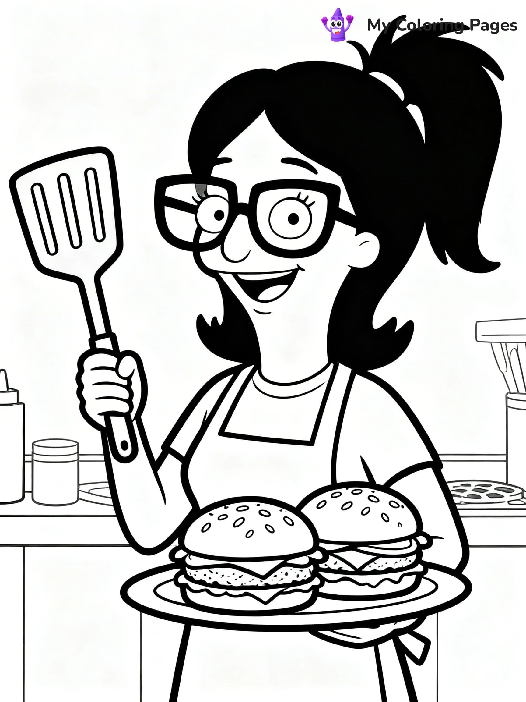 Bob's Burgers Coloring Pages - 6