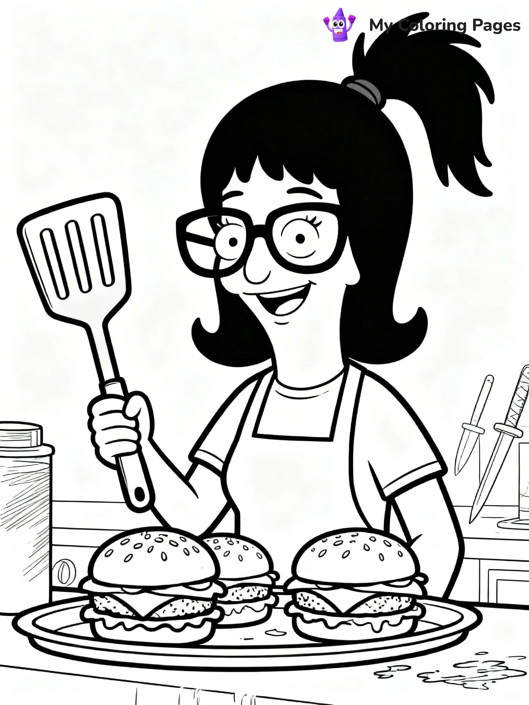 Bob's Burgers Coloring Pages - 5