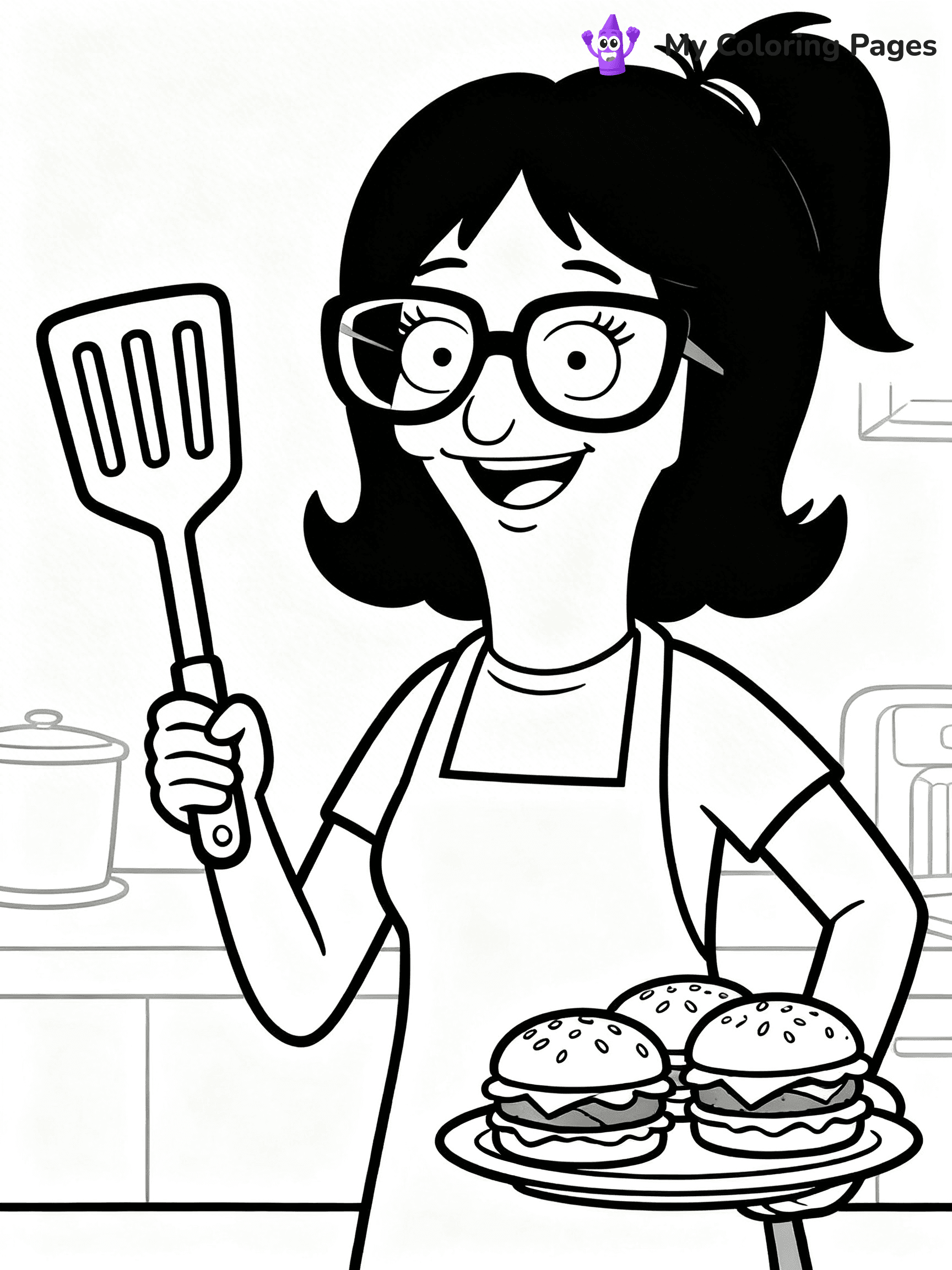 Bob's Burgers Coloring Pages - 4