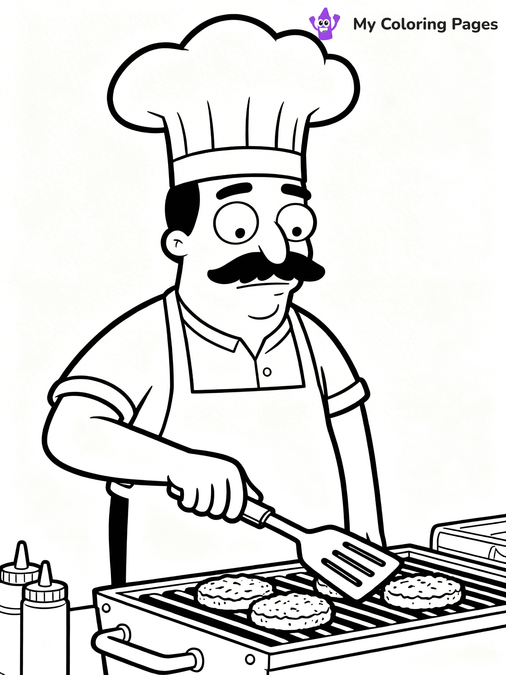 Bob's Burgers Coloring Pages - 2