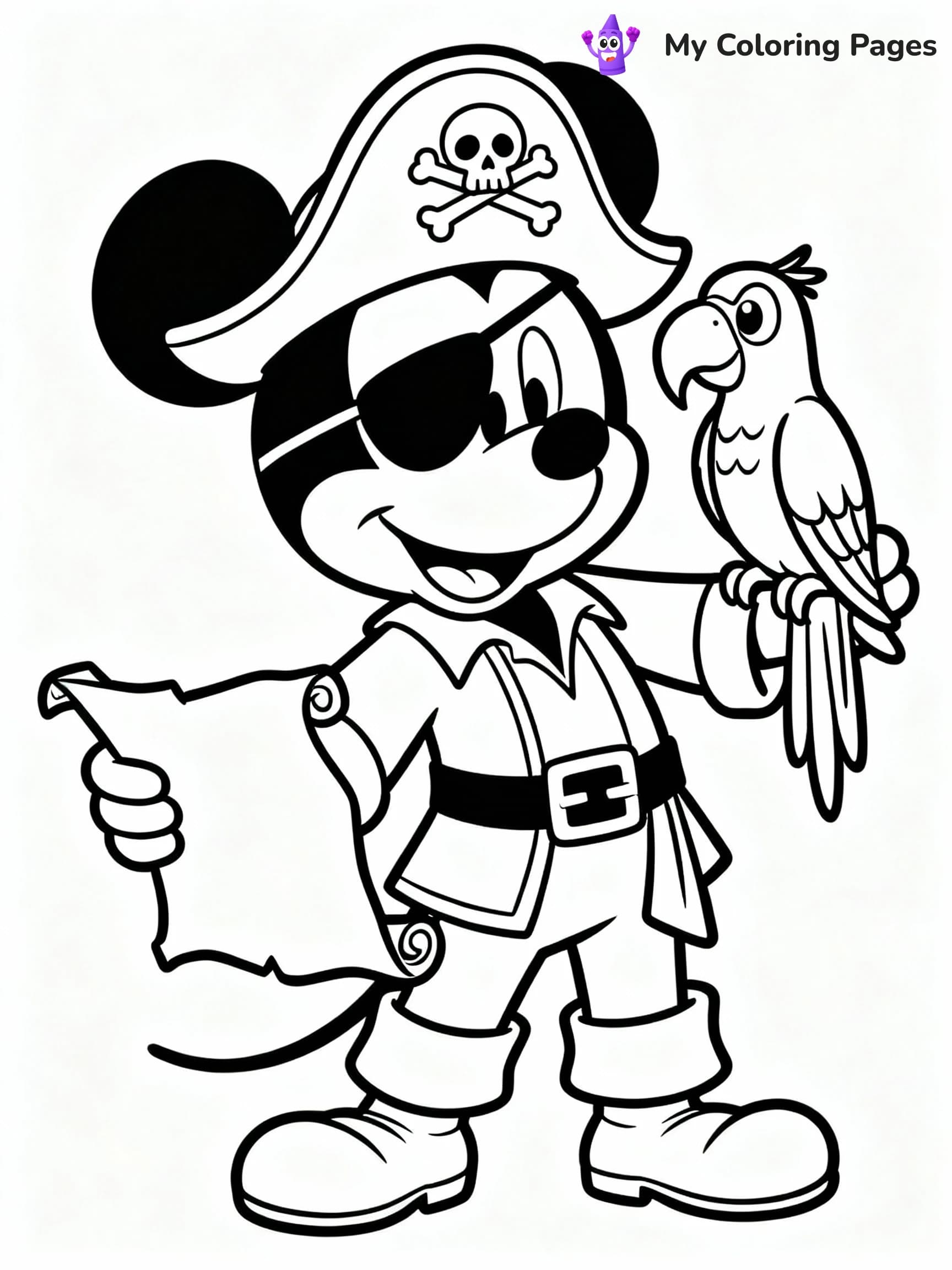 Mickey Mouse Coloring Pages - 14