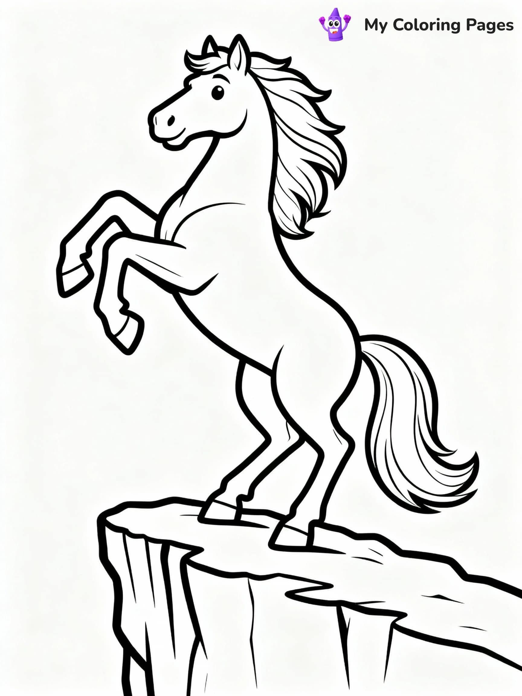 Horse Coloring Pages - 24