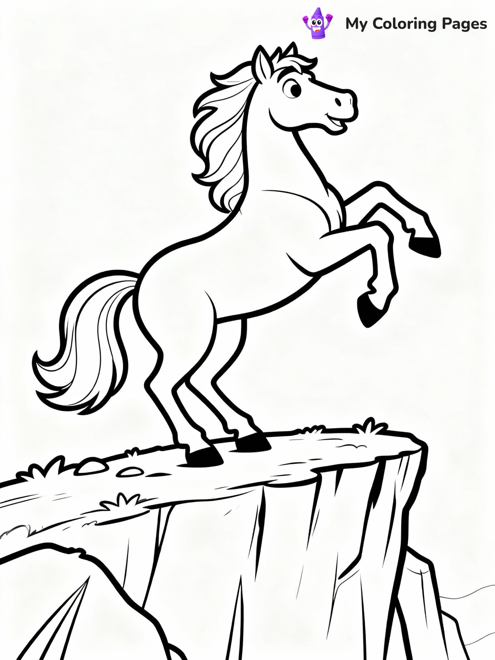 Horse Coloring Pages - 23