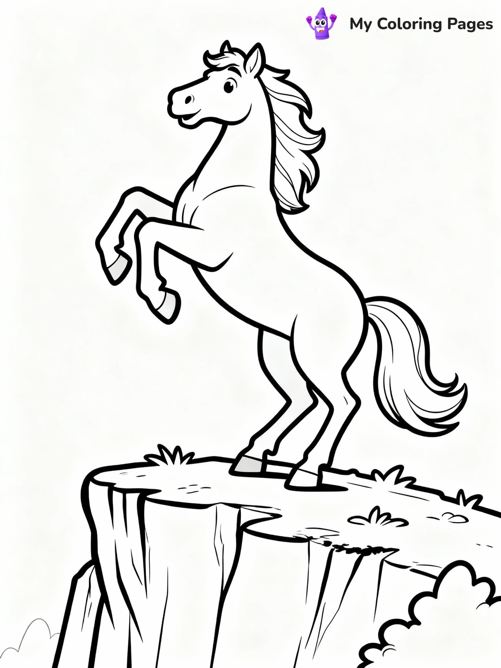 Horse Coloring Pages - 21
