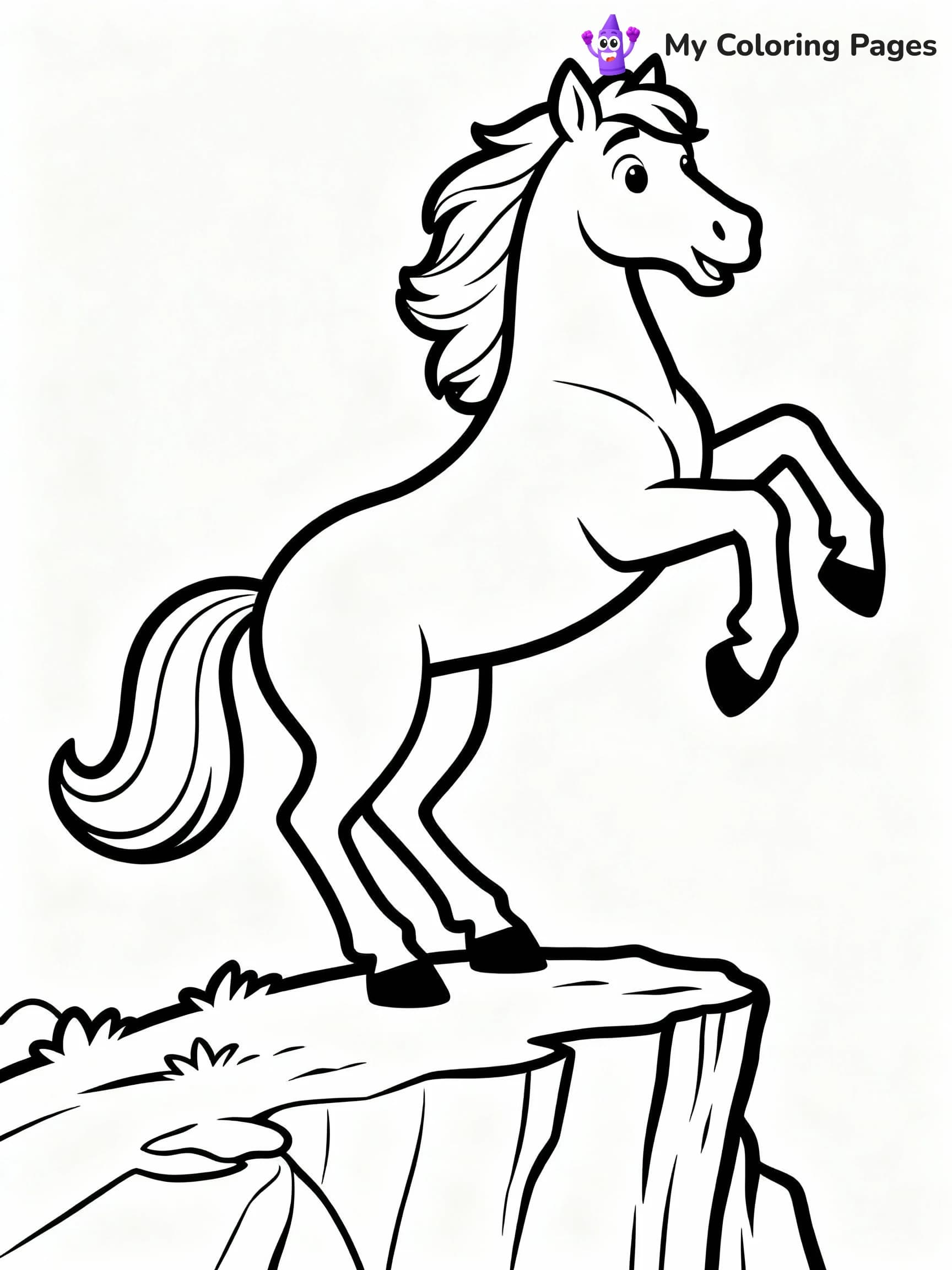 Horse Coloring Pages - 17