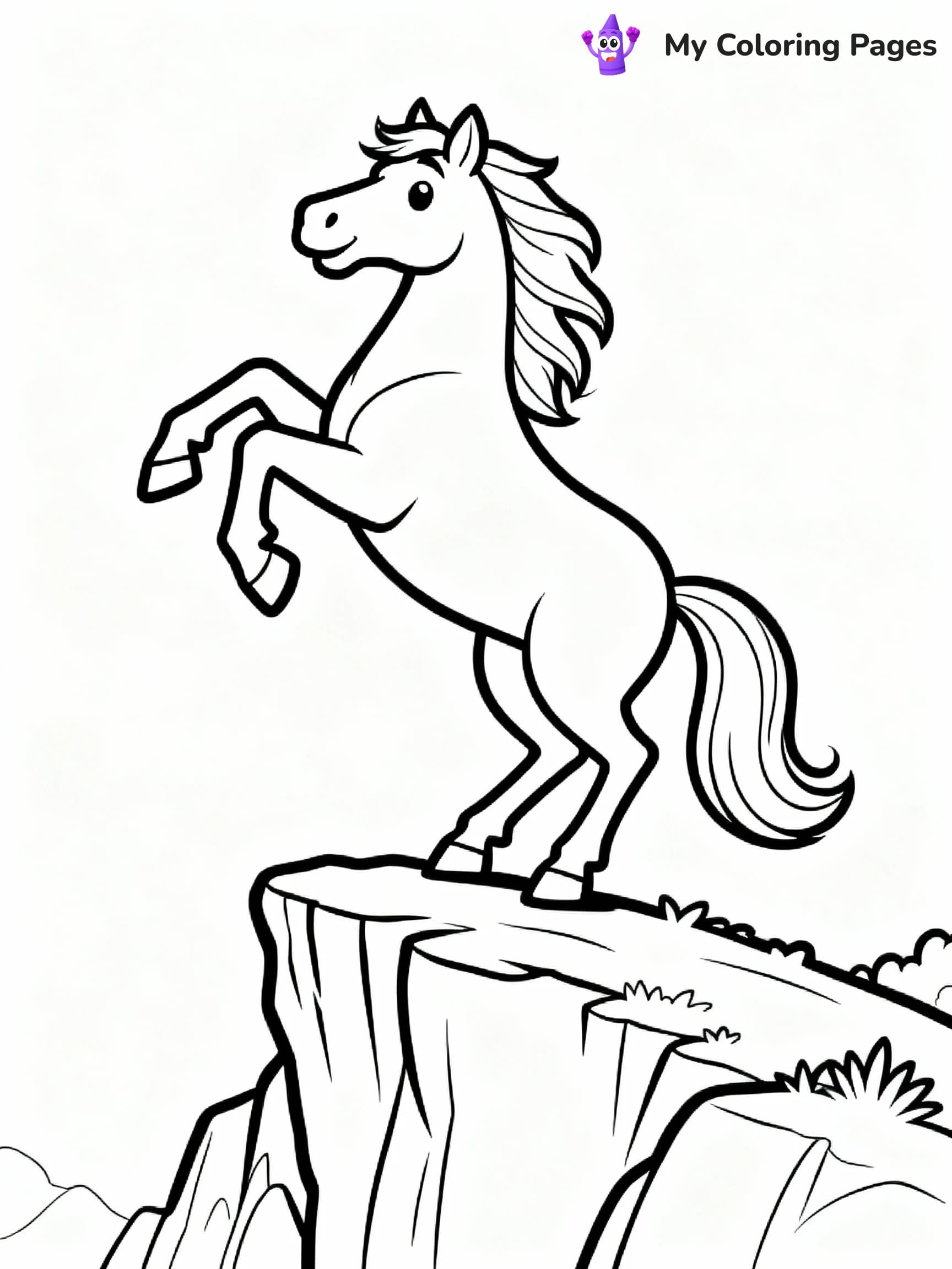 Horse Coloring Pages - 14