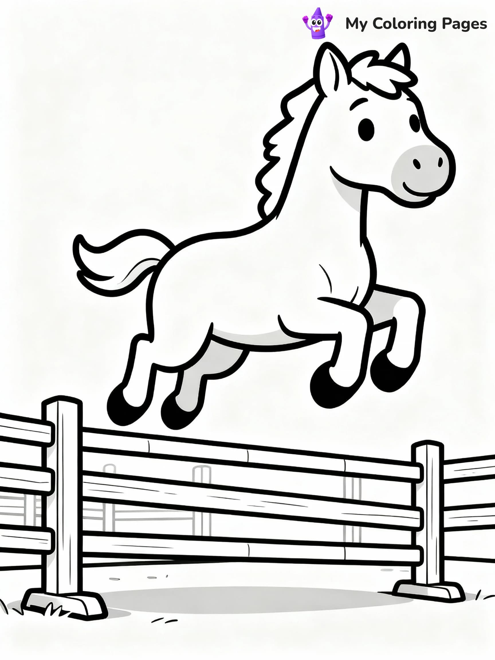 Horse Coloring Pages - 13