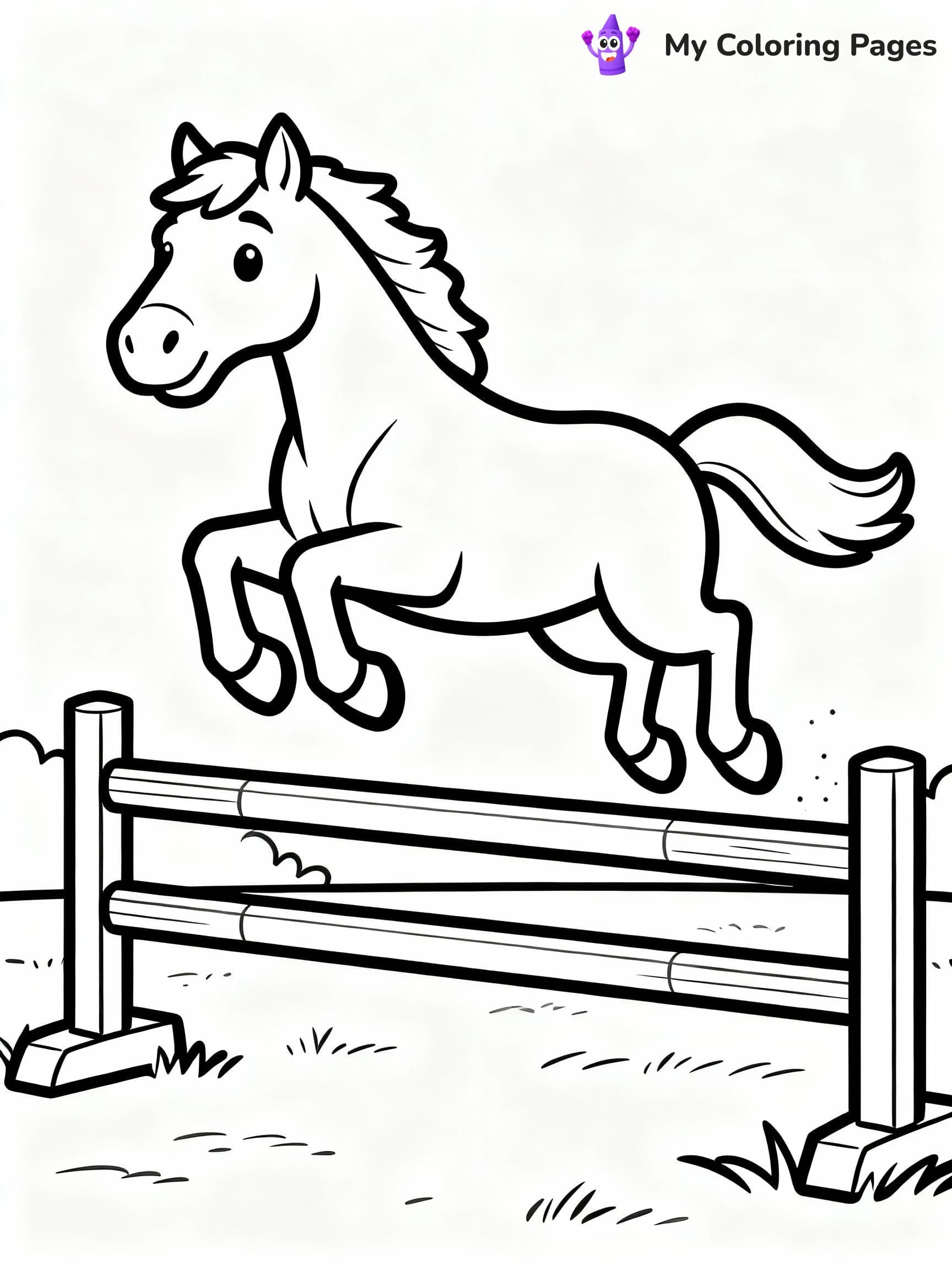 Horse Coloring Pages - 2