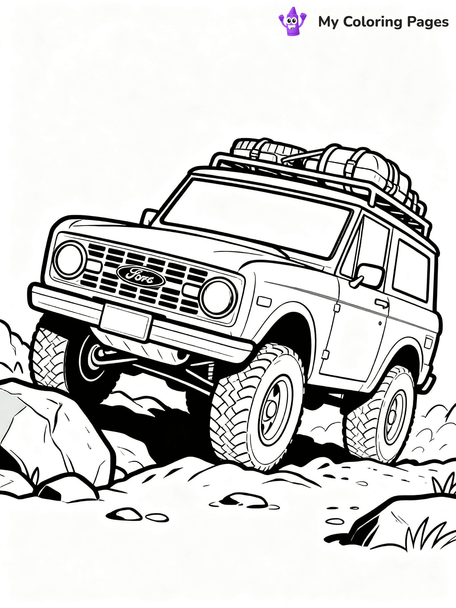 Ford Truck Coloring Pages - 24