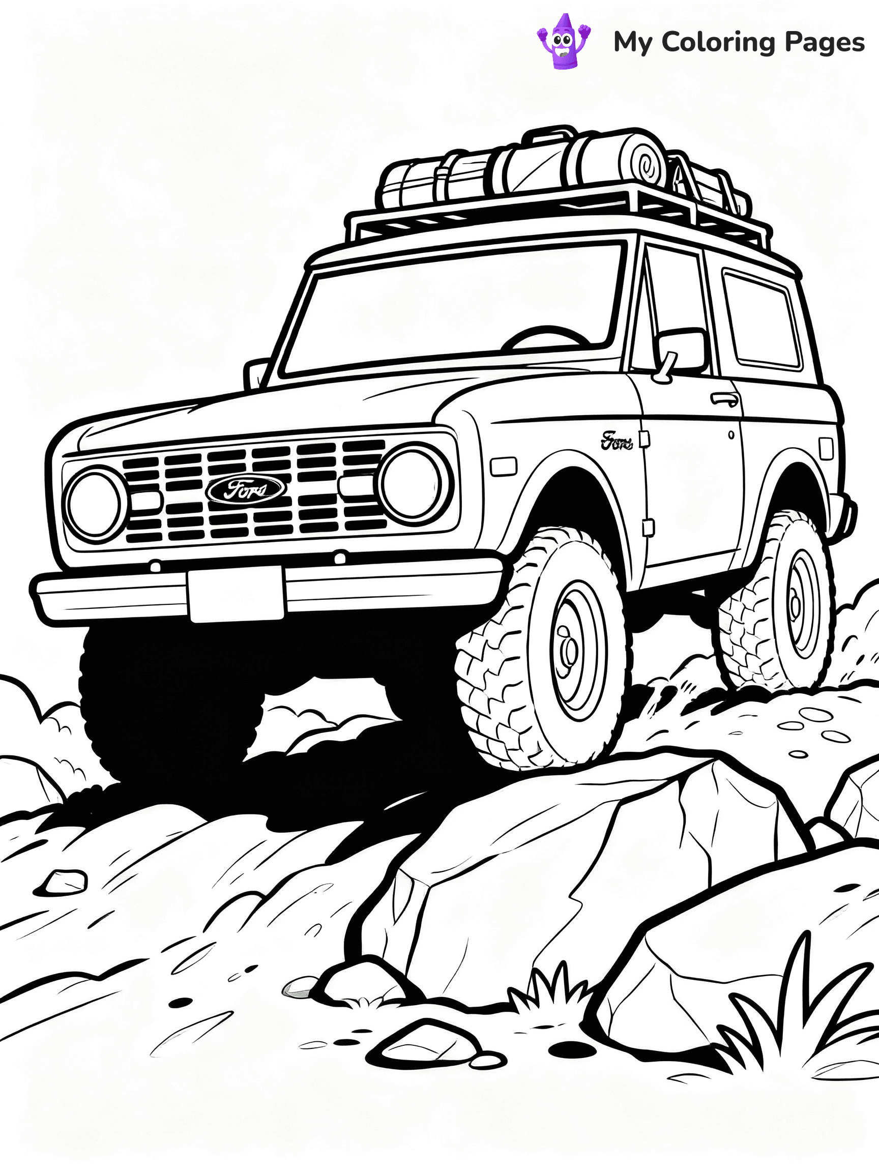Ford Truck Coloring Pages - 23