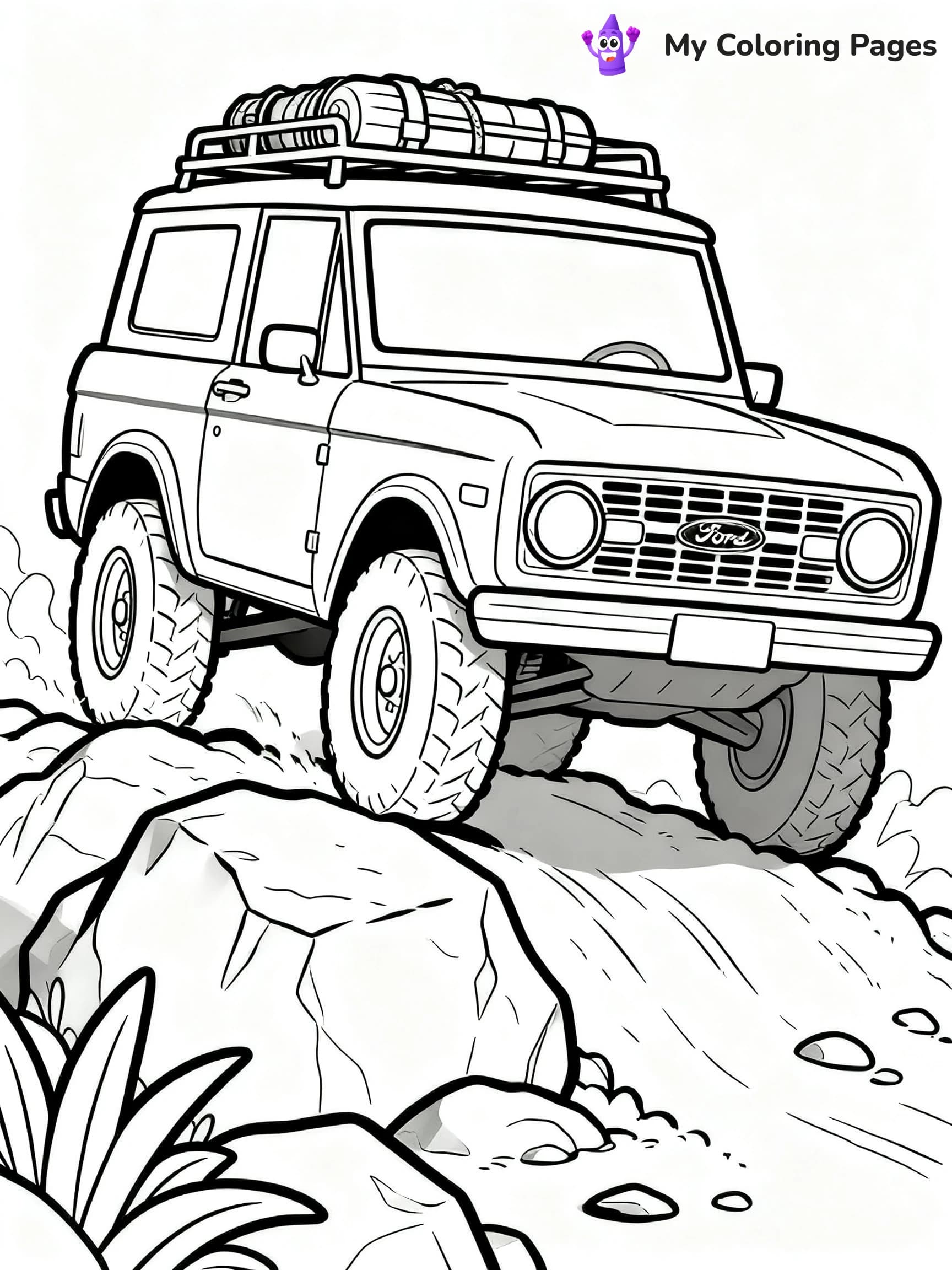 Ford Truck Coloring Pages - 22