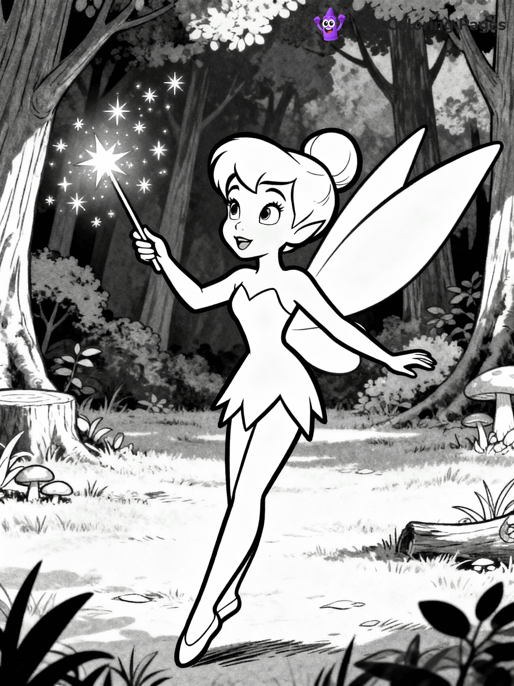 Tinkerbell Coloring Pages - 14