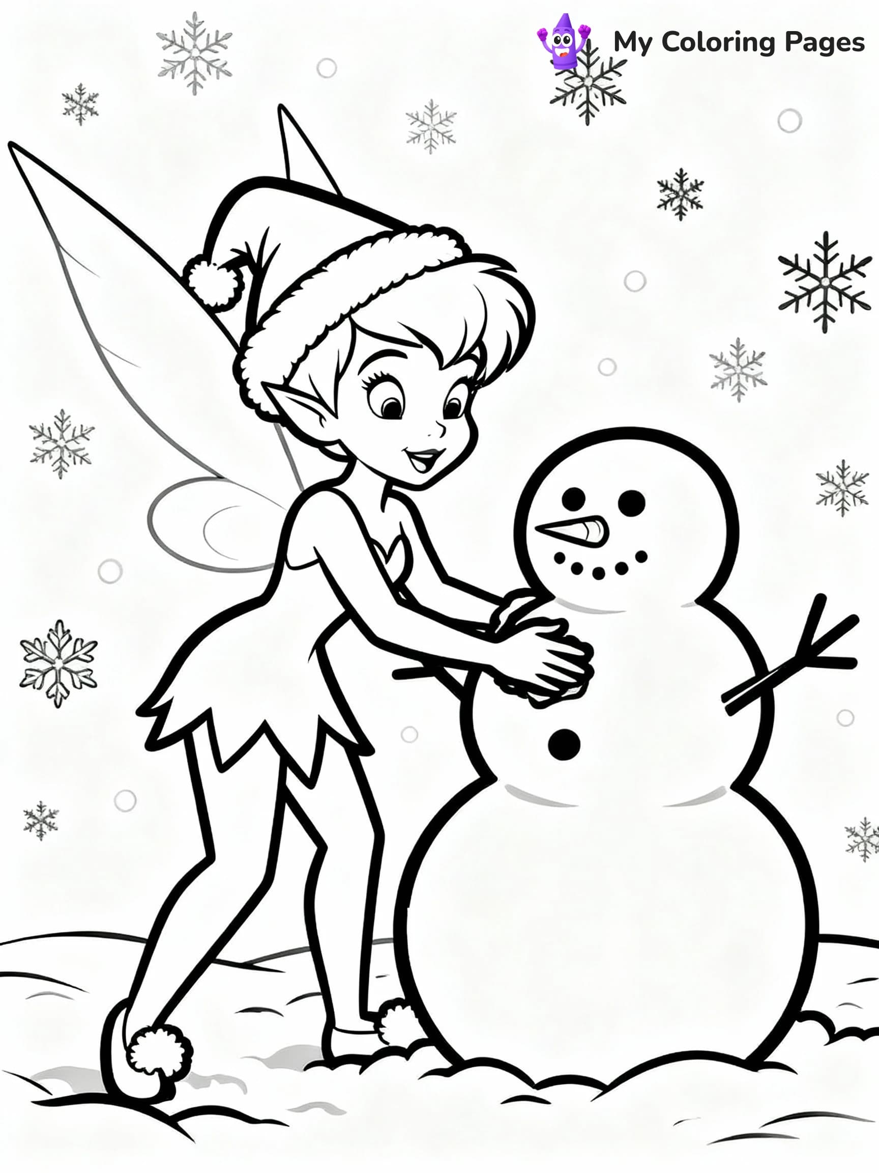 Tinkerbell Coloring Pages - 11