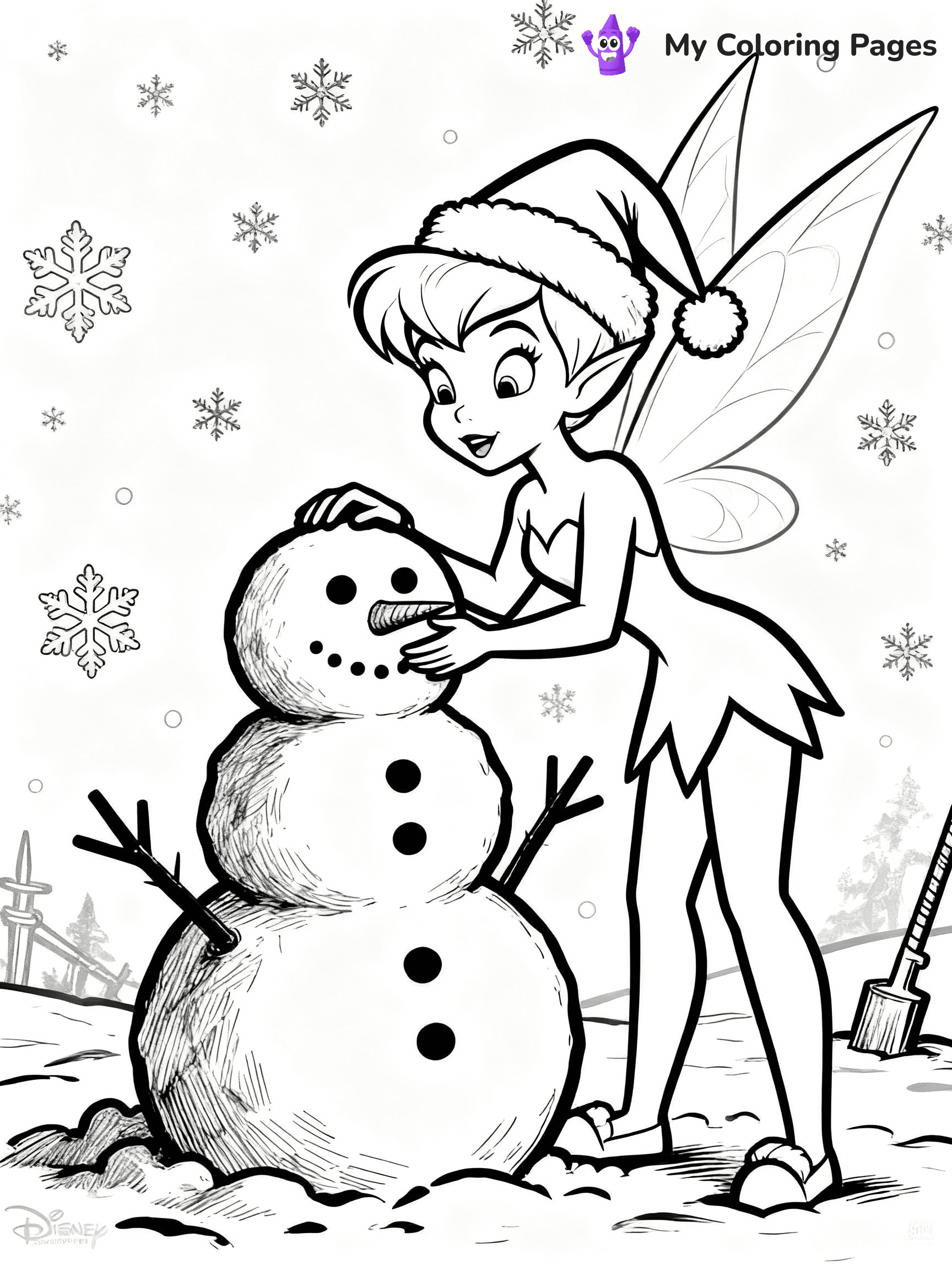 Tinkerbell Coloring Pages - 10