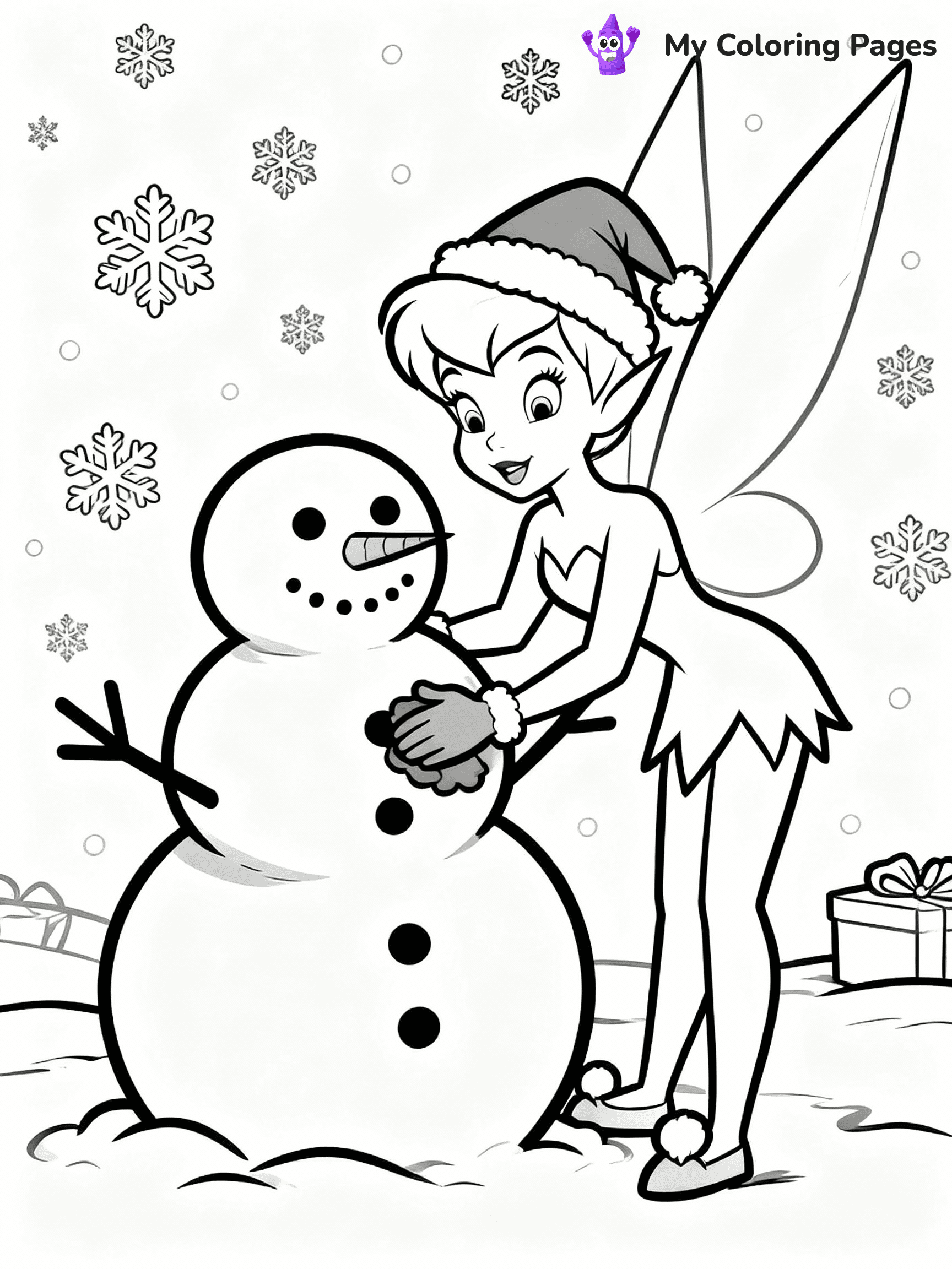 Tinkerbell Coloring Pages - 9