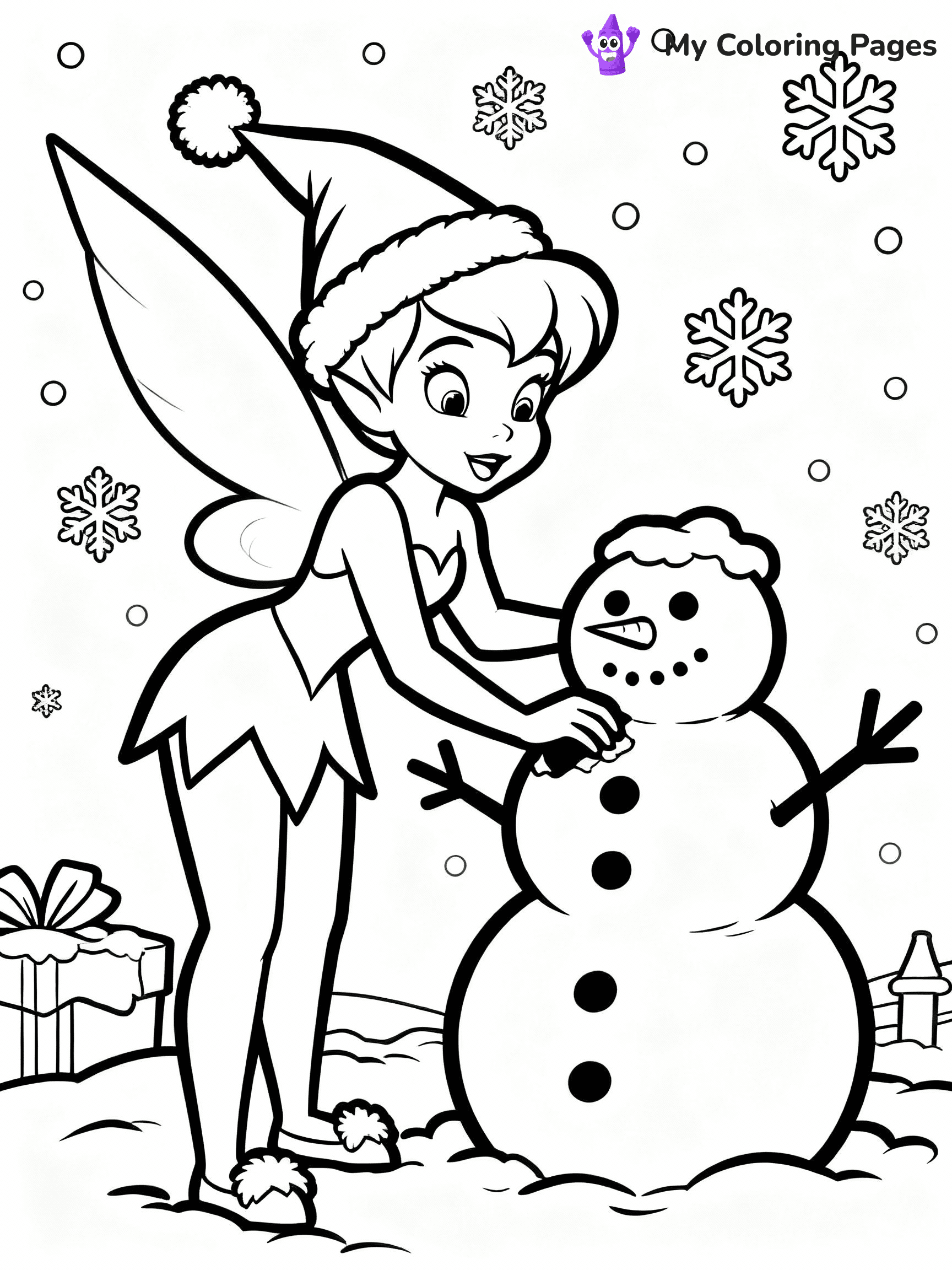 Tinkerbell Coloring Pages - 8