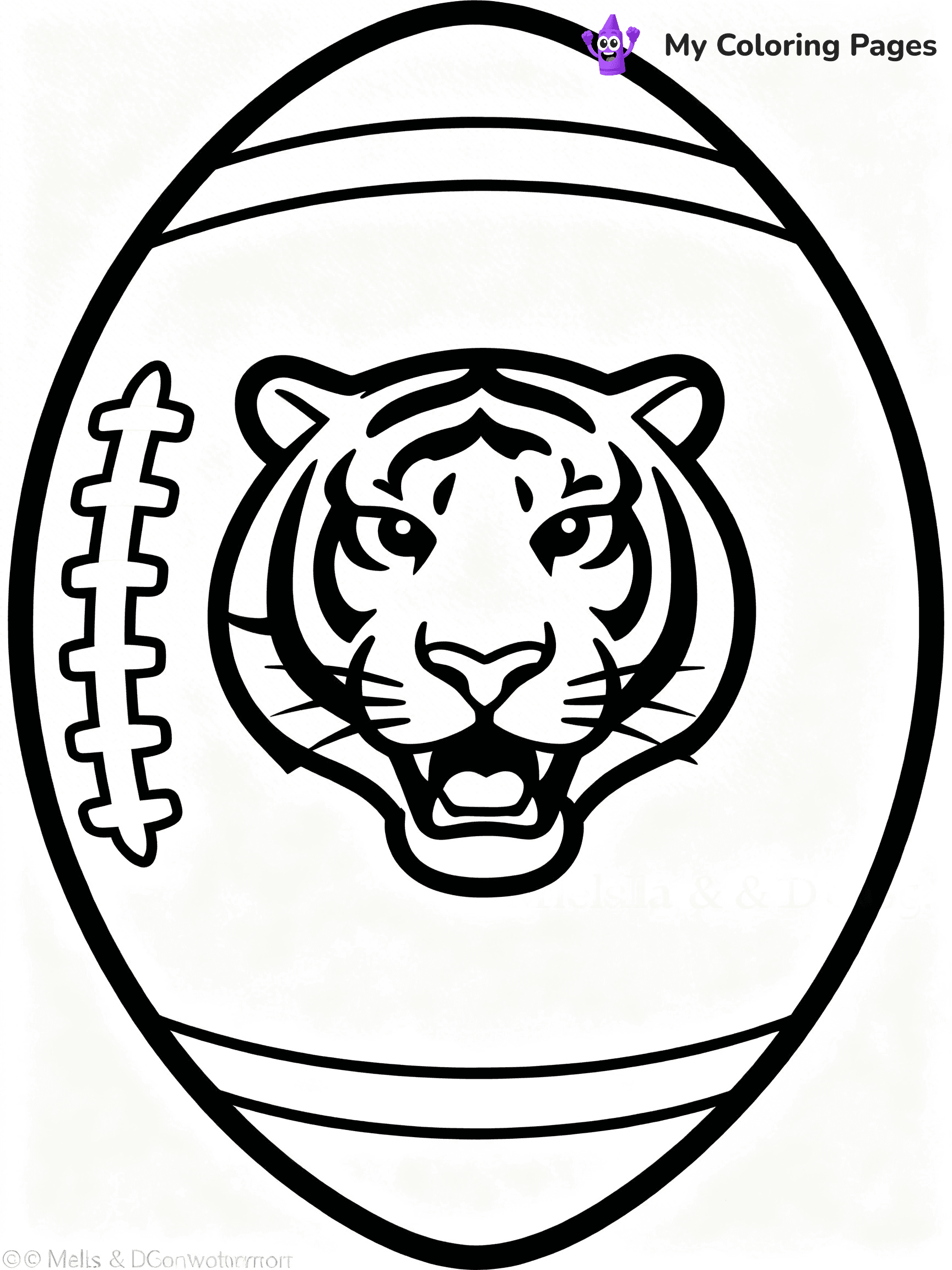 Bengals Coloring Pages - 34
