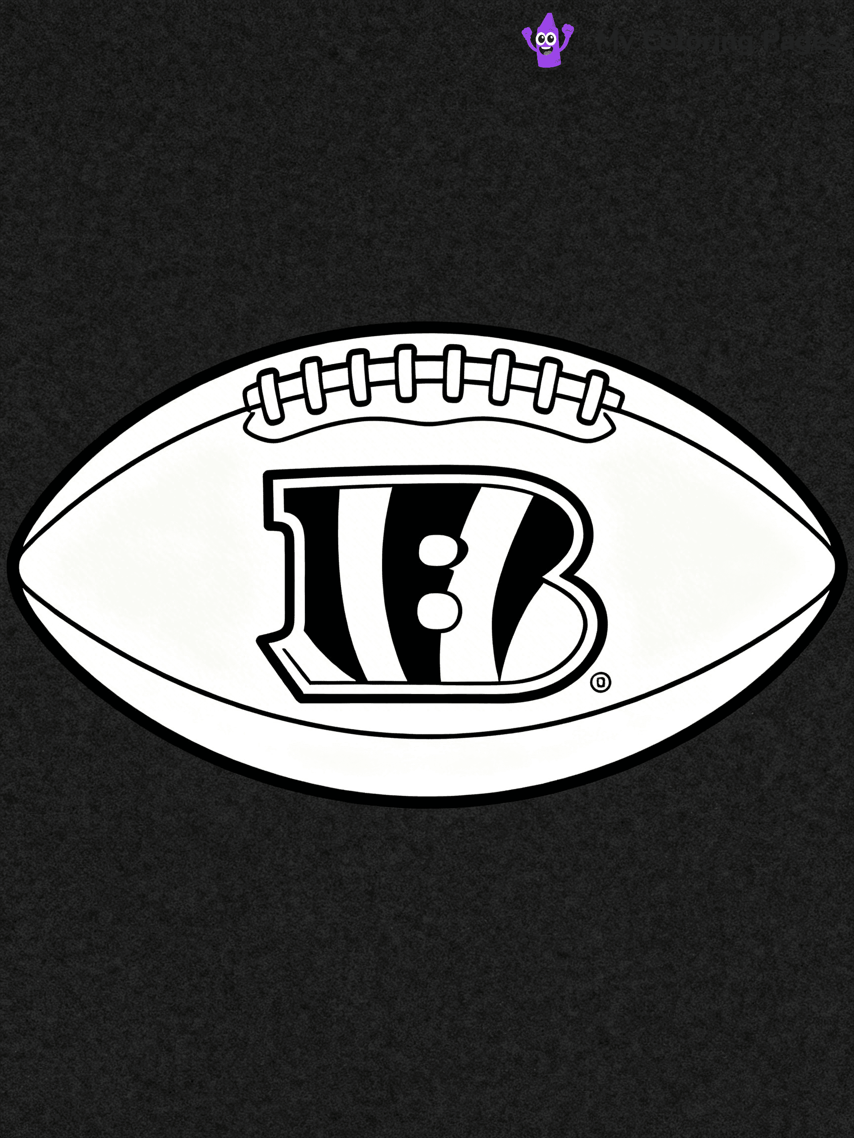 Bengals Coloring Pages - 33