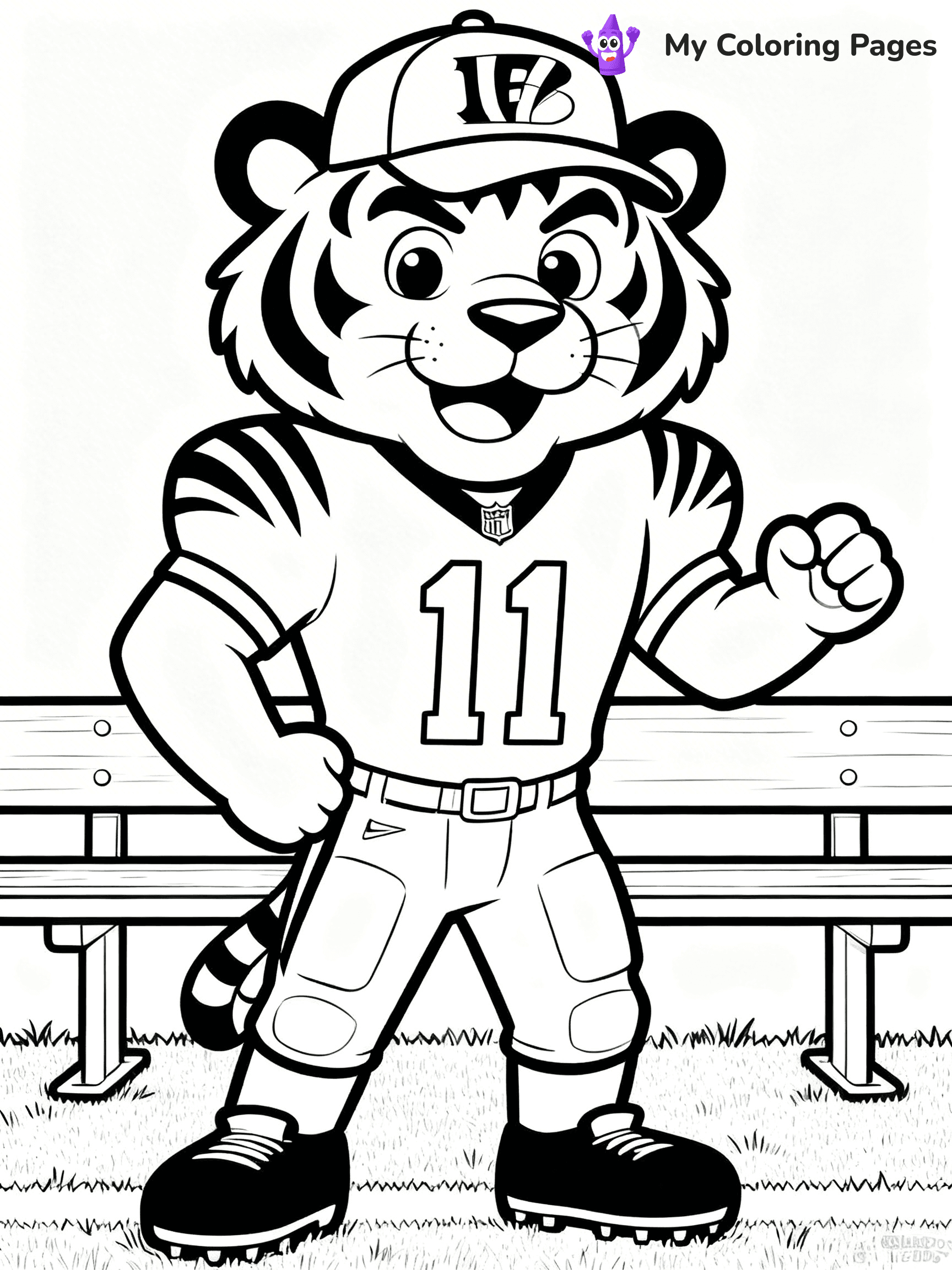 Bengals Coloring Pages - 29