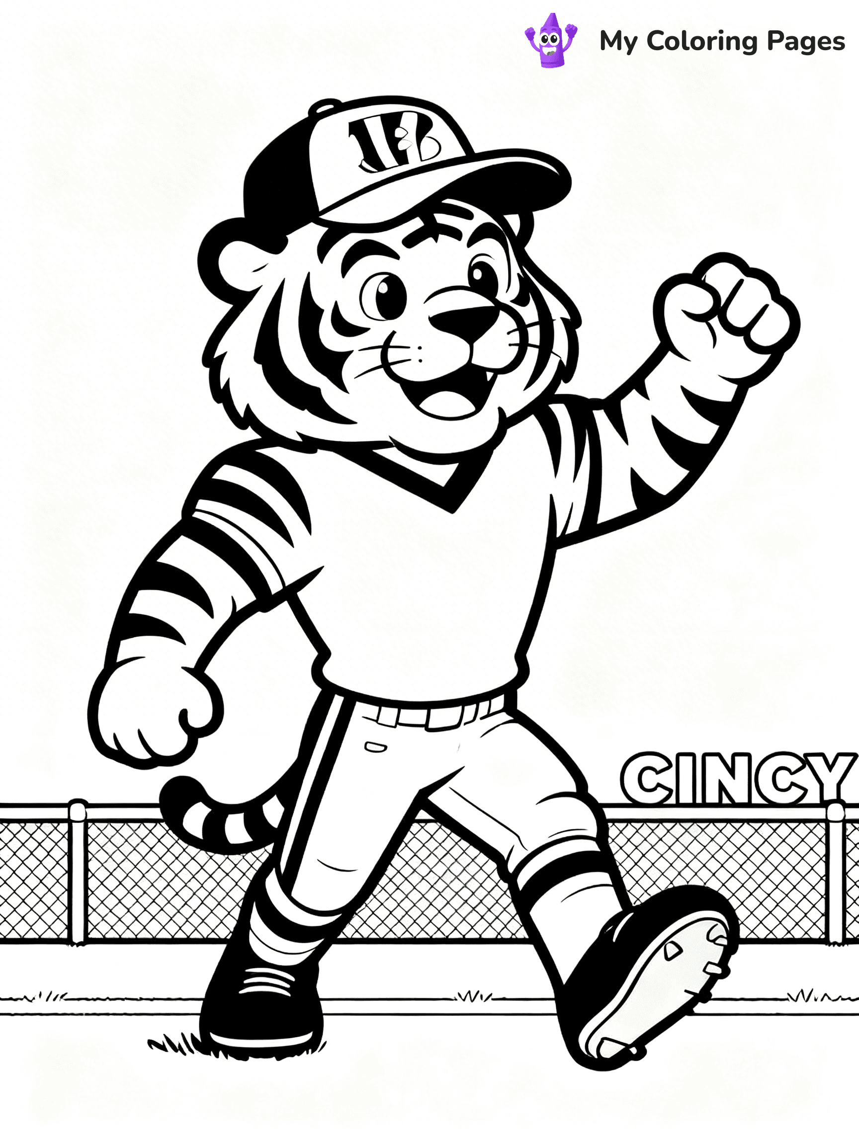 Bengals Coloring Pages - 28