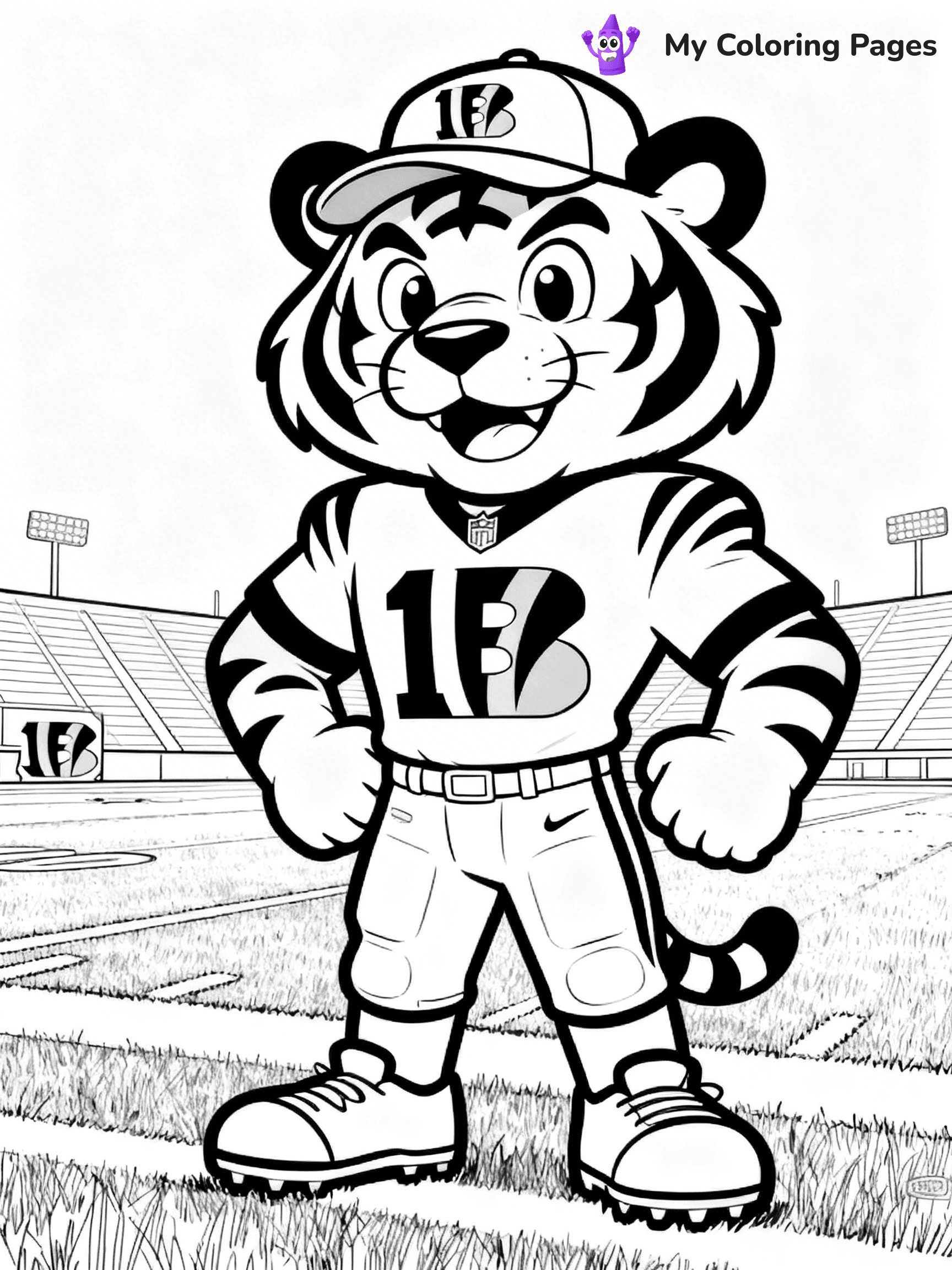 Bengals Coloring Pages - 26