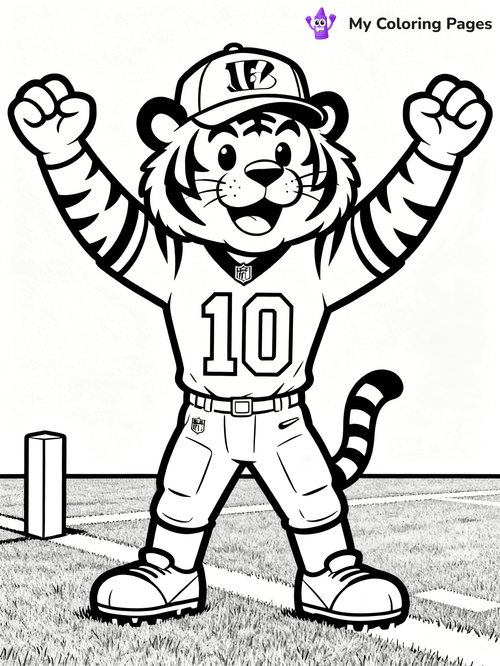 Bengals Coloring Pages - 25