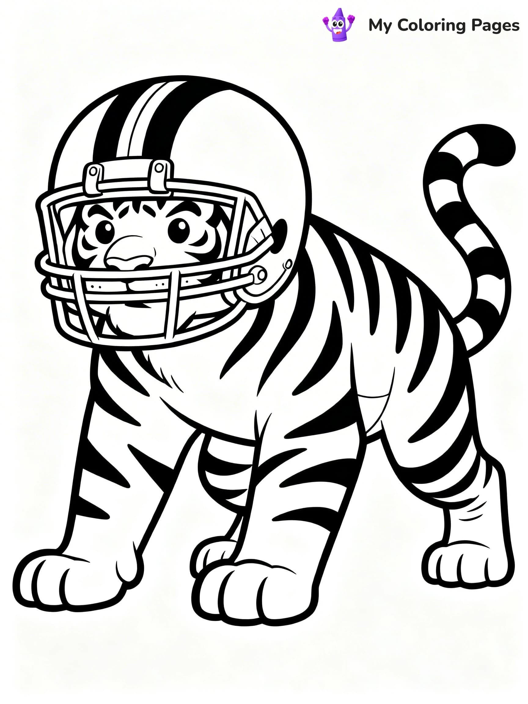 Bengals Coloring Pages - 22