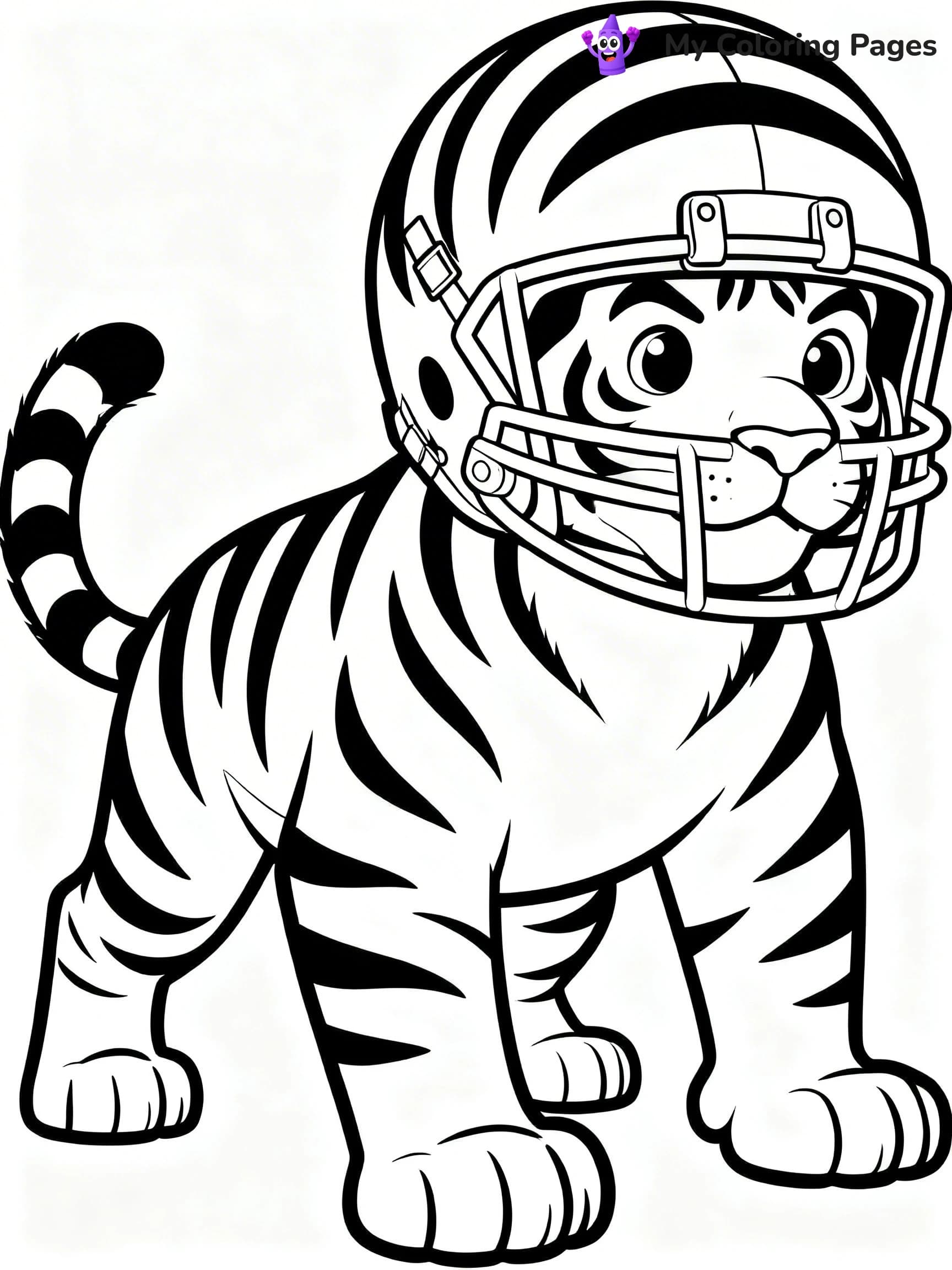 Bengals Coloring Pages - 21