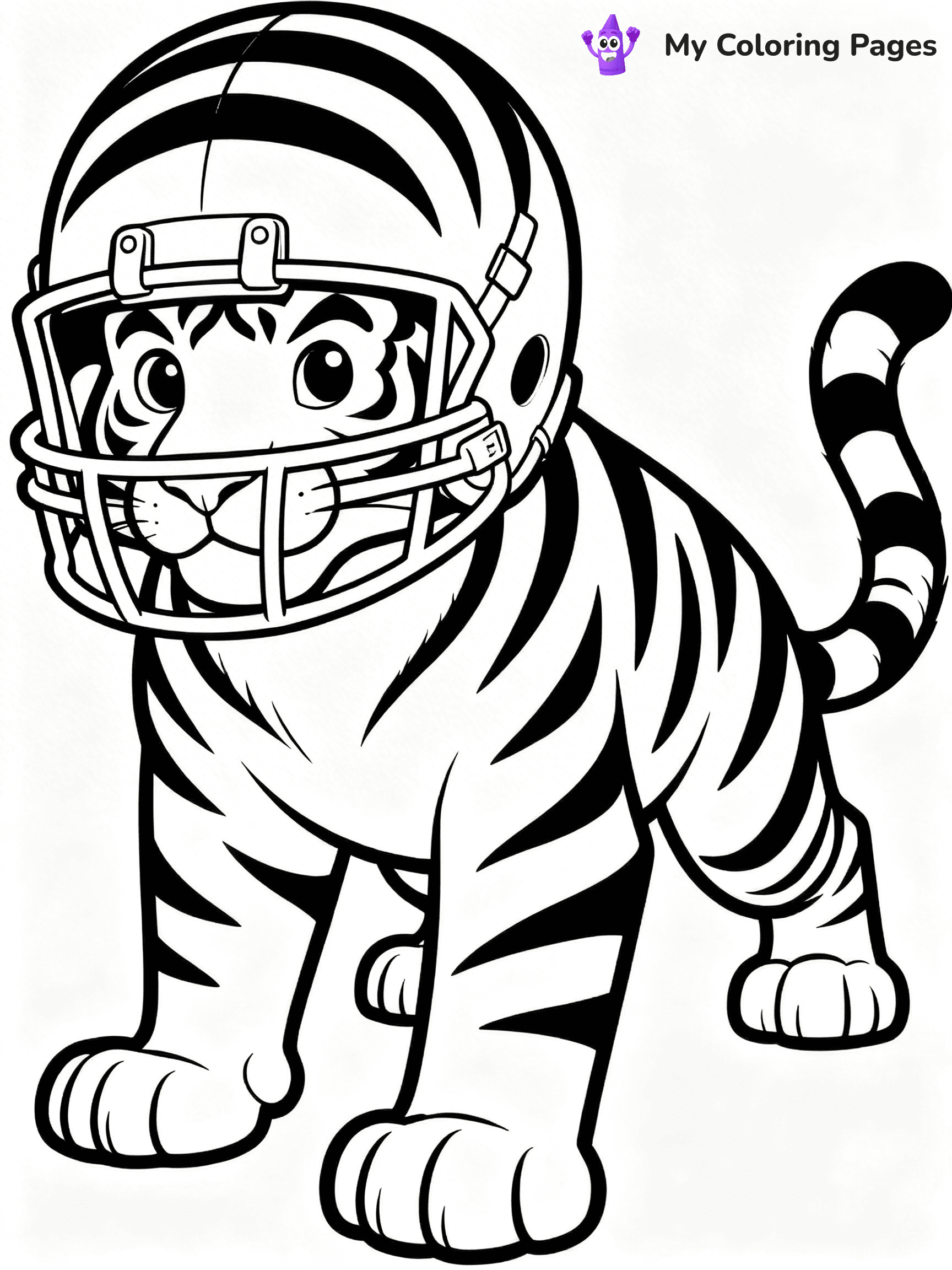 Bengals Coloring Pages - 20