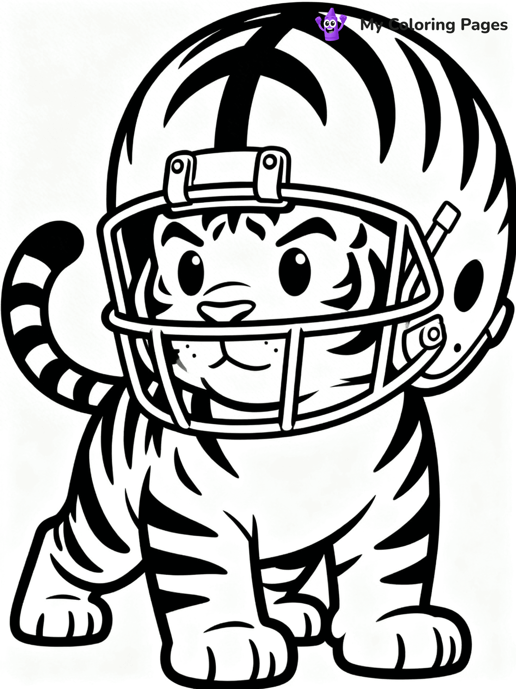 Bengals Coloring Pages - 18